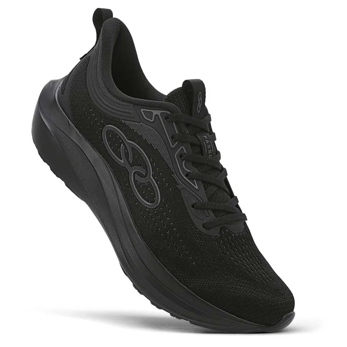 Tenis Olympikus Passo Masculino Preto Preto 2
