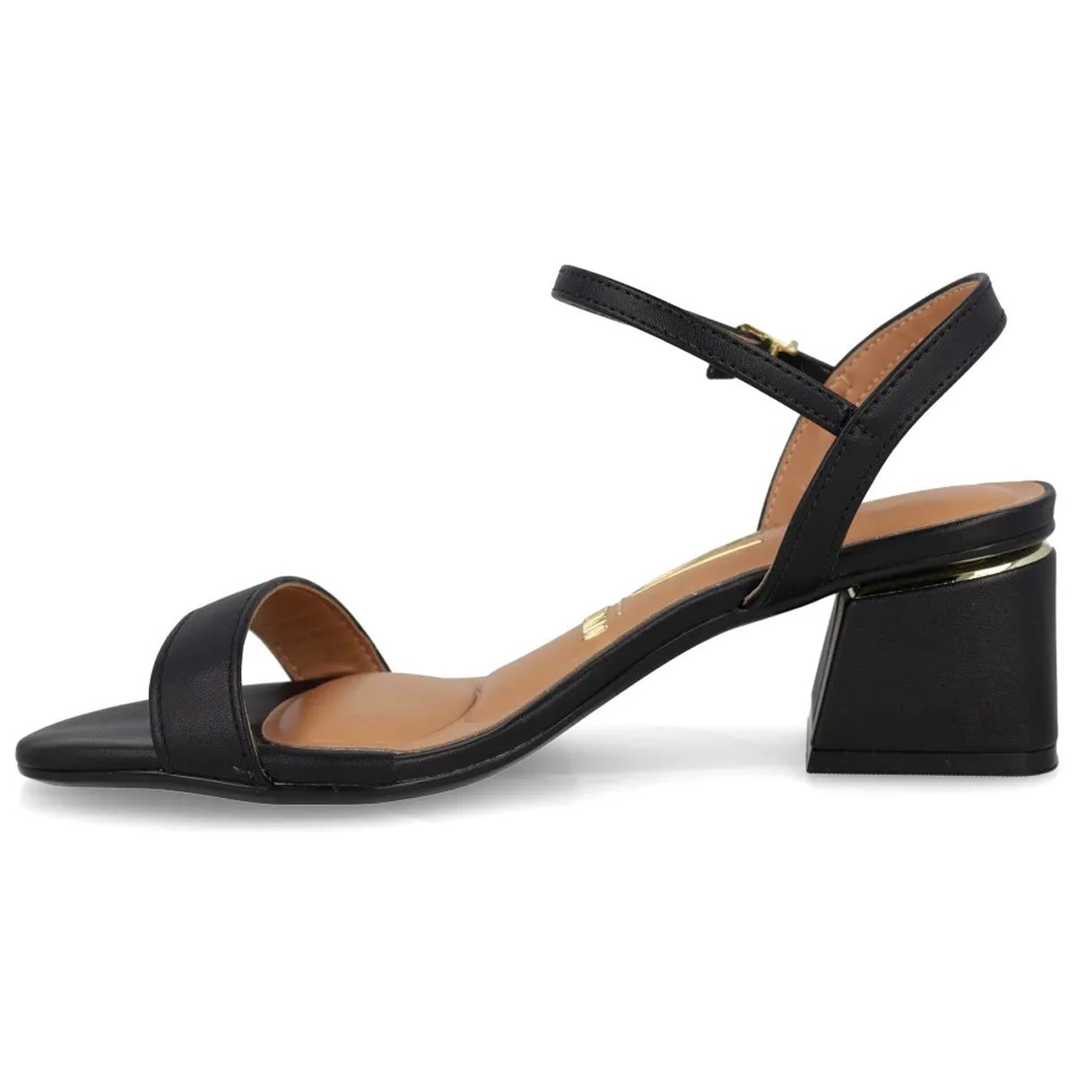 Sandalia Vizzano 6428101 Salto Medio Feminino Preto Preto 2