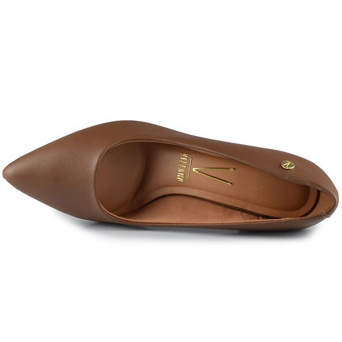 Sapato Vizzano 1220315 Salto Medio Feminino Capuccino Capuccino 3