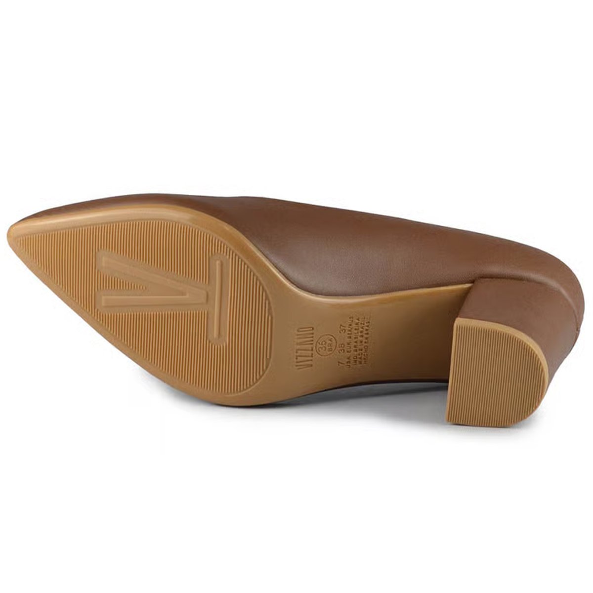 Sapato Vizzano 1220315 Salto Medio Feminino Capuccino Capuccino 4