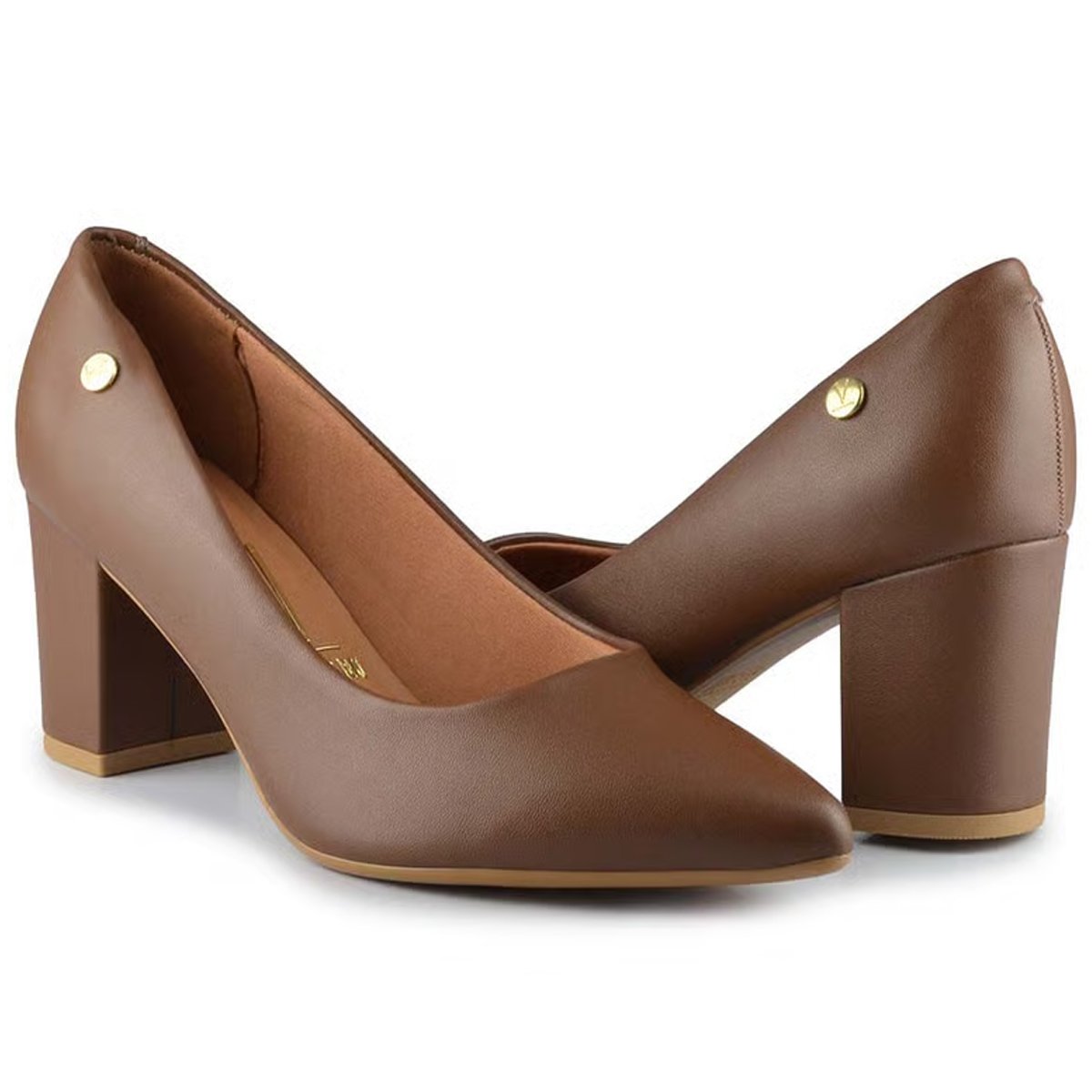 Sapato Vizzano 1220315 Salto Medio Feminino Capuccino Capuccino 5