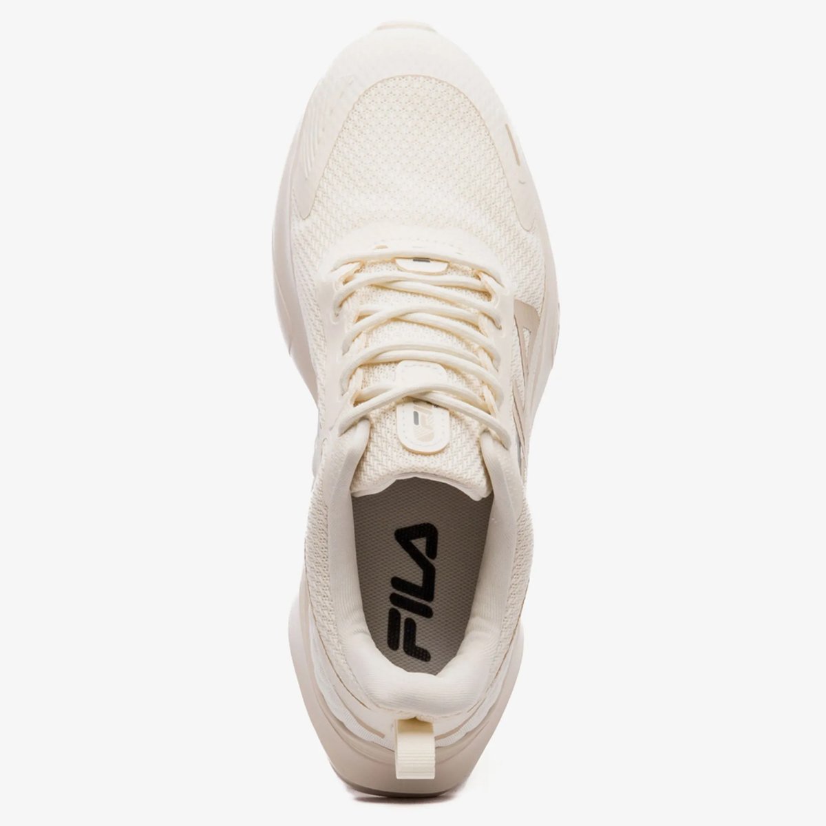 Tenis Fila Progress Lite Feminino Bege Bege/Grafite 4