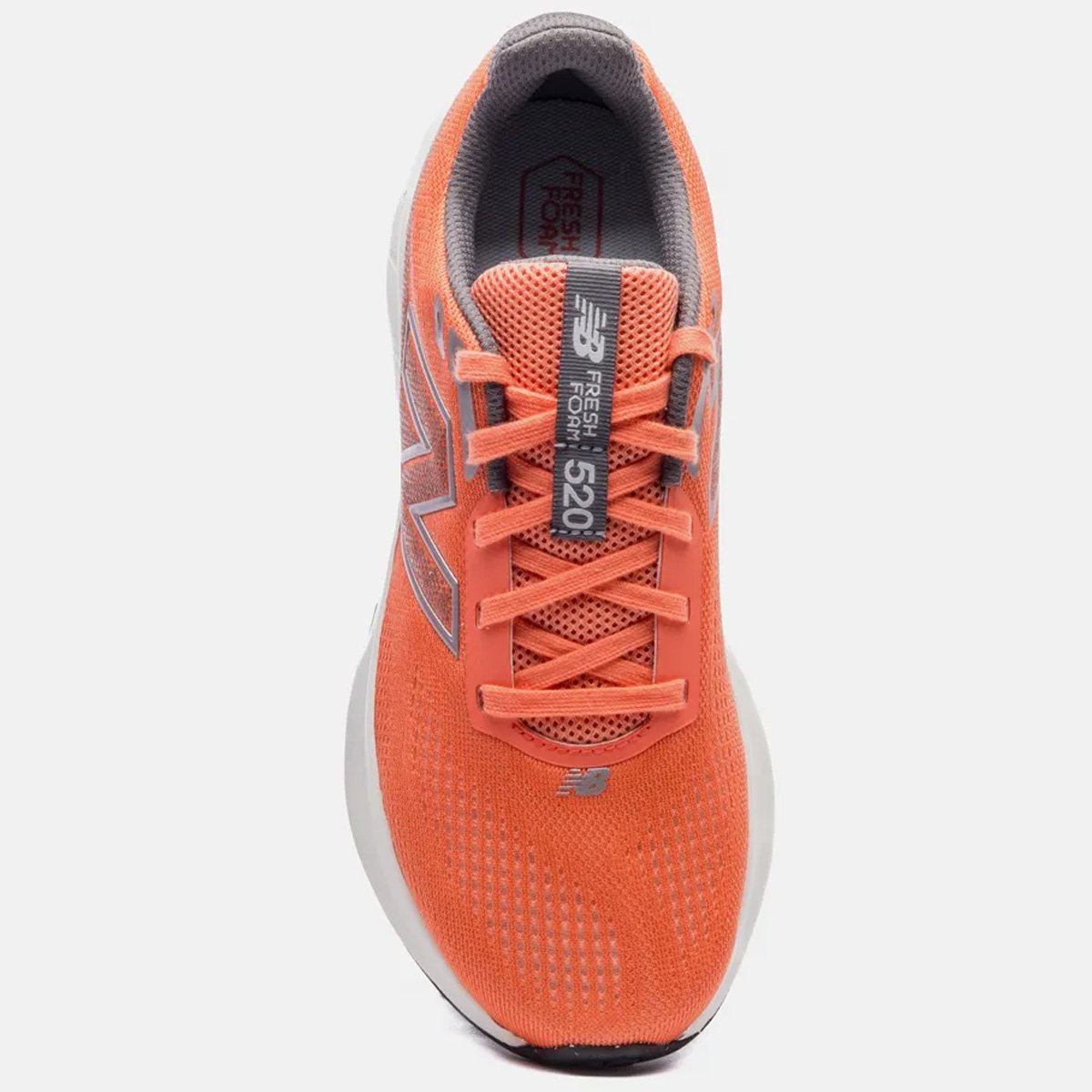 Tenis New Balance Fresh Foam 520 V9 Feminino Coral Coral/Grafite 6