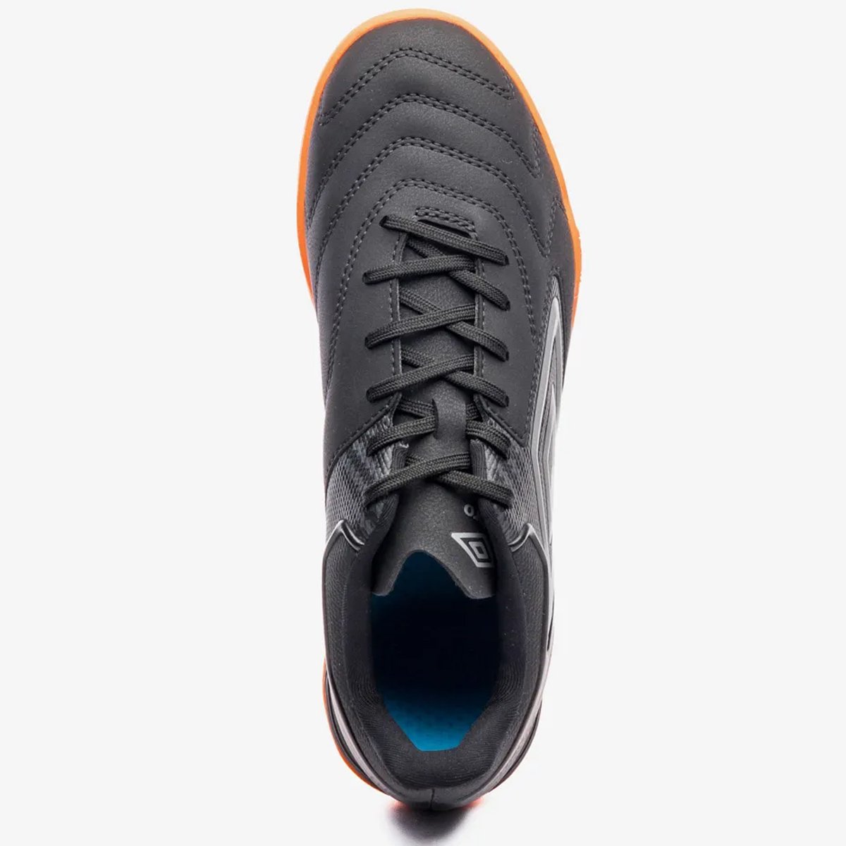 Chuteira Futsal Umbro Adamant Master Class Club Unissex Preto Preto/Prata/Laranja 4