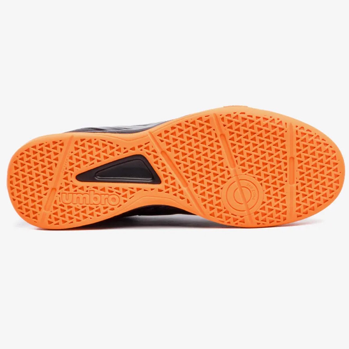 Chuteira Futsal Umbro Adamant Master Class Club Unissex Preto Preto/Prata/Laranja 5