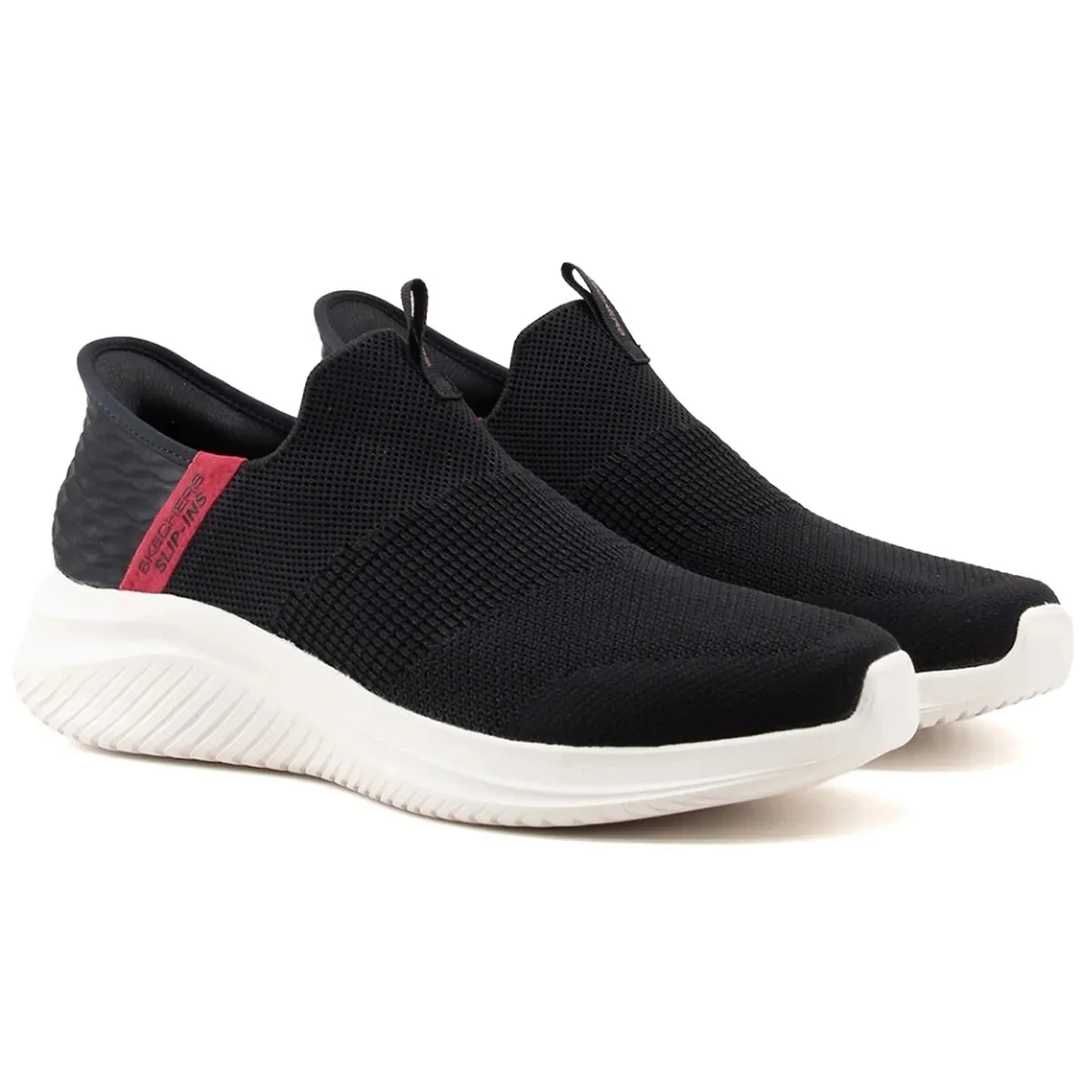 Tenis Skechers Ultra Flex 3.0 ViewPoint Masculino Preto Preto/Vermelho 3