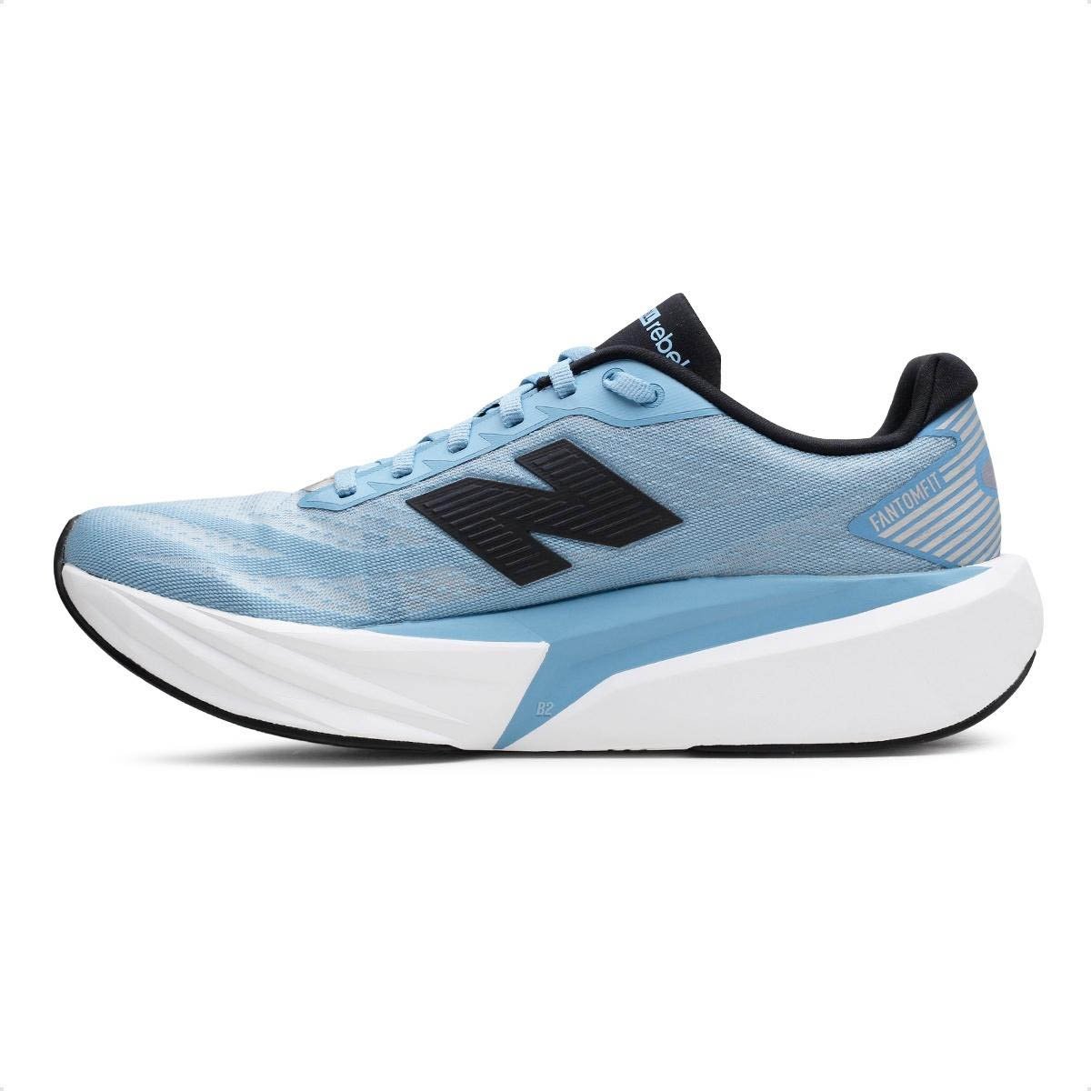 Tenis New Balance Fuelcell Rebel V5 Masculino Azul Azul 2
