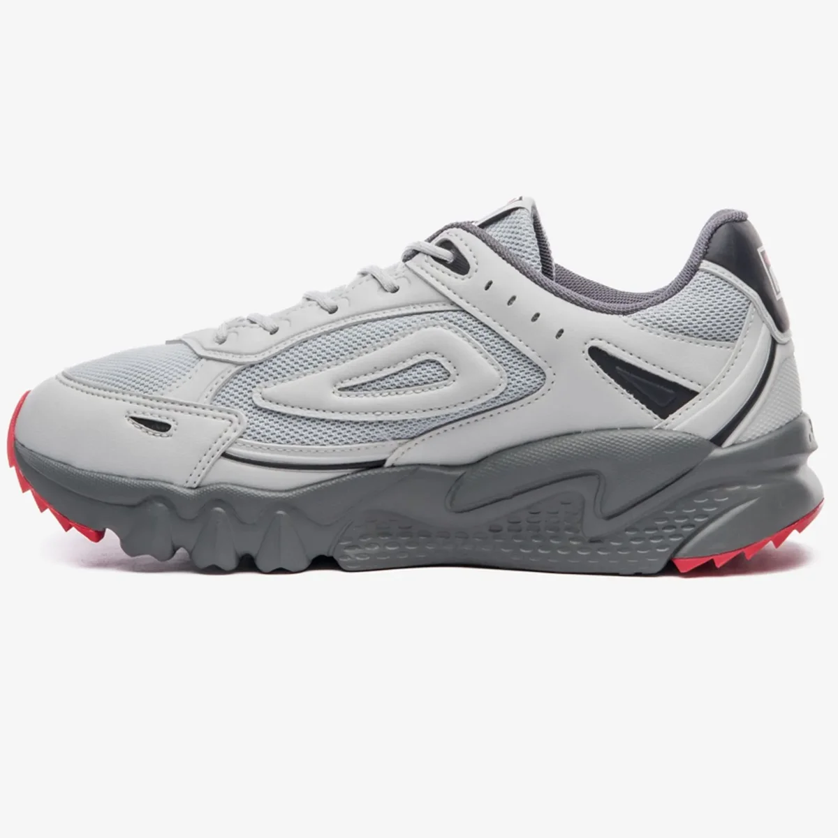 Tenis Fila Venture Tracer 2 Masculino Cinza Cinza/Preto/Vermelho 2