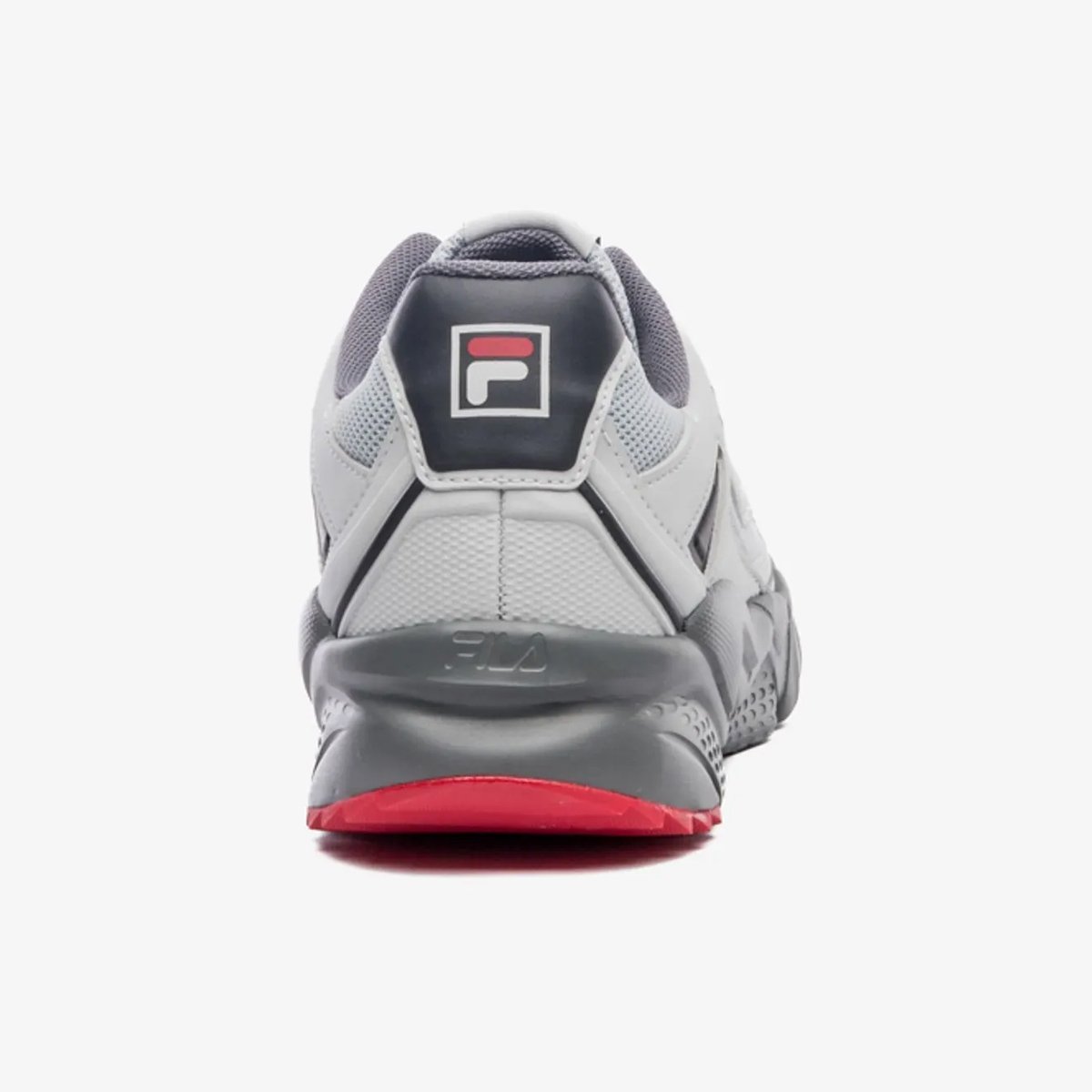 Tenis Fila Venture Tracer 2 Masculino Cinza Cinza/Preto/Vermelho 5