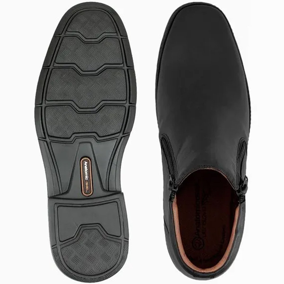 Bota Anatomic Gel 8670 Masculino Preto Preto 4