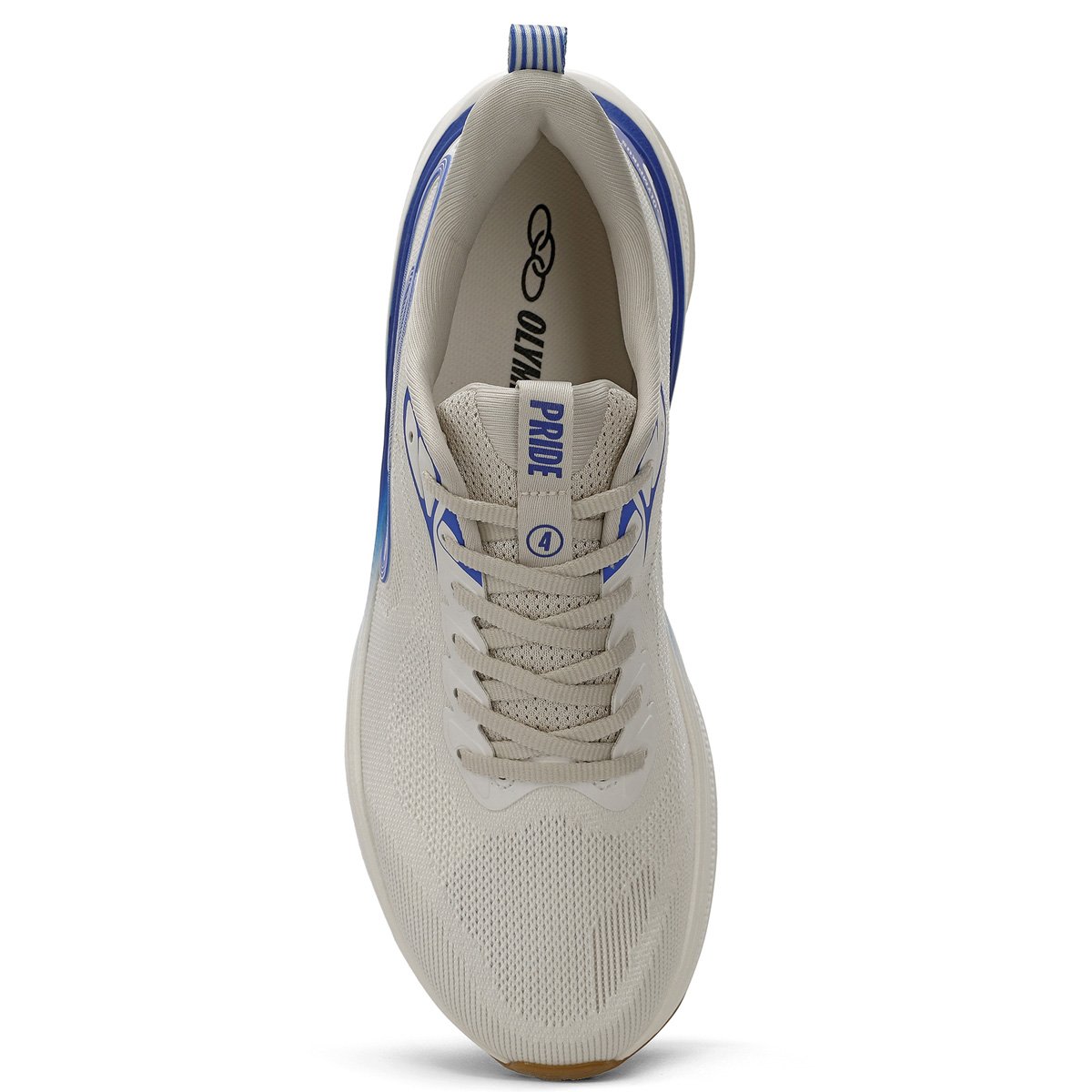 Tenis Olympikus Pride 4 Masculino Branco  Branco/Azul 4