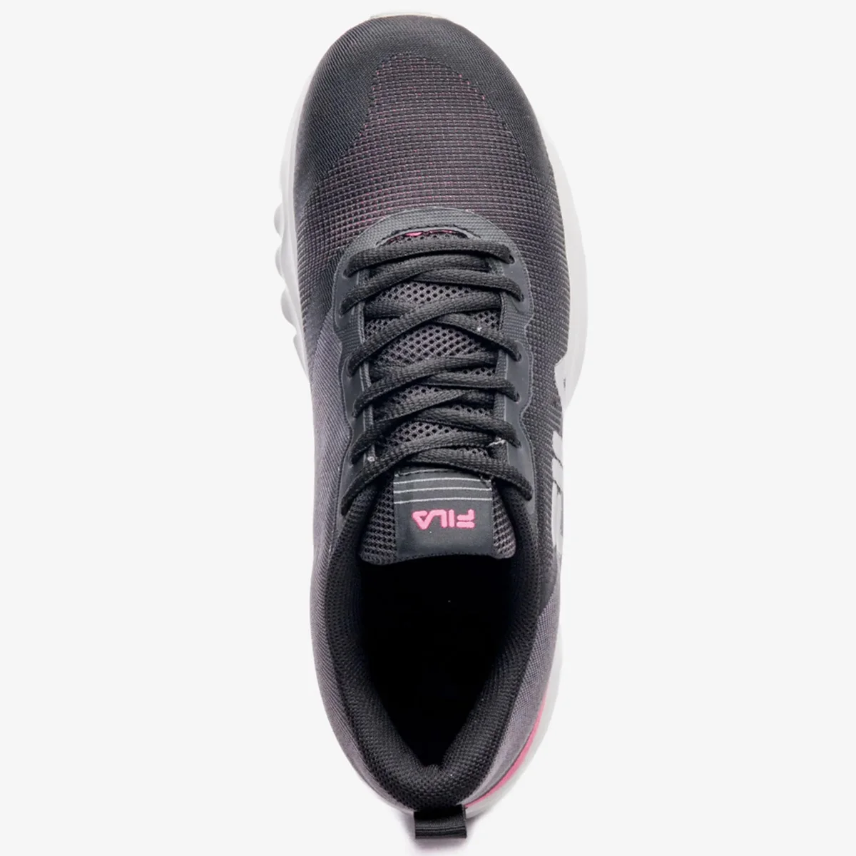 Tenis Fila Vector Feminino Preto Preto/Grafite/Rosa 4