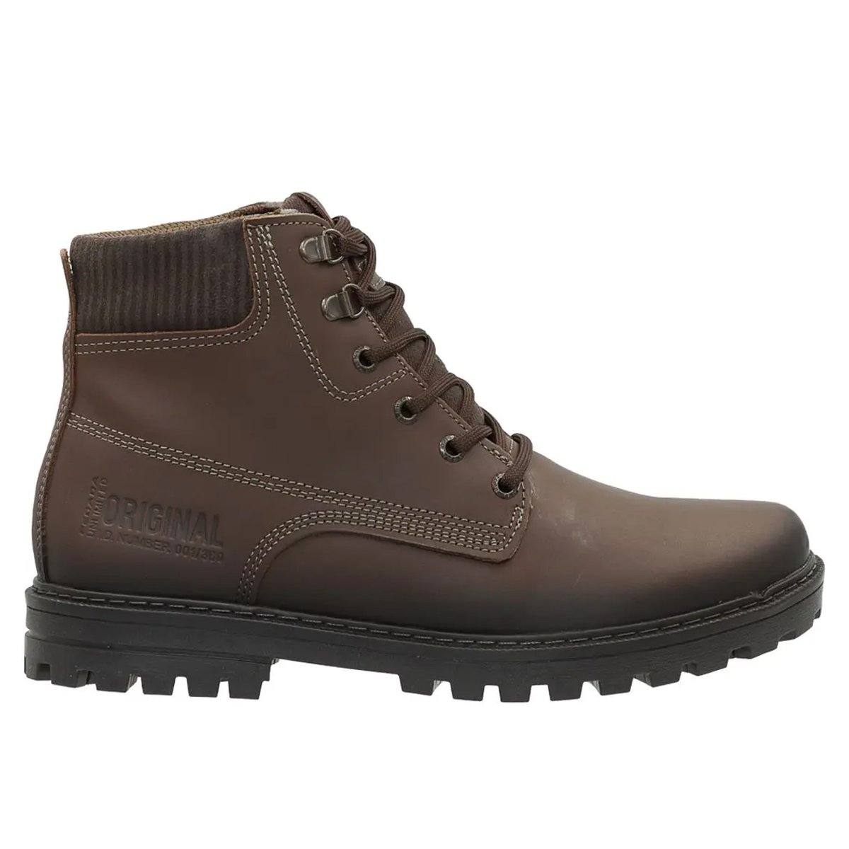Bota Coturno Pegada 181502 Masculino Coffe