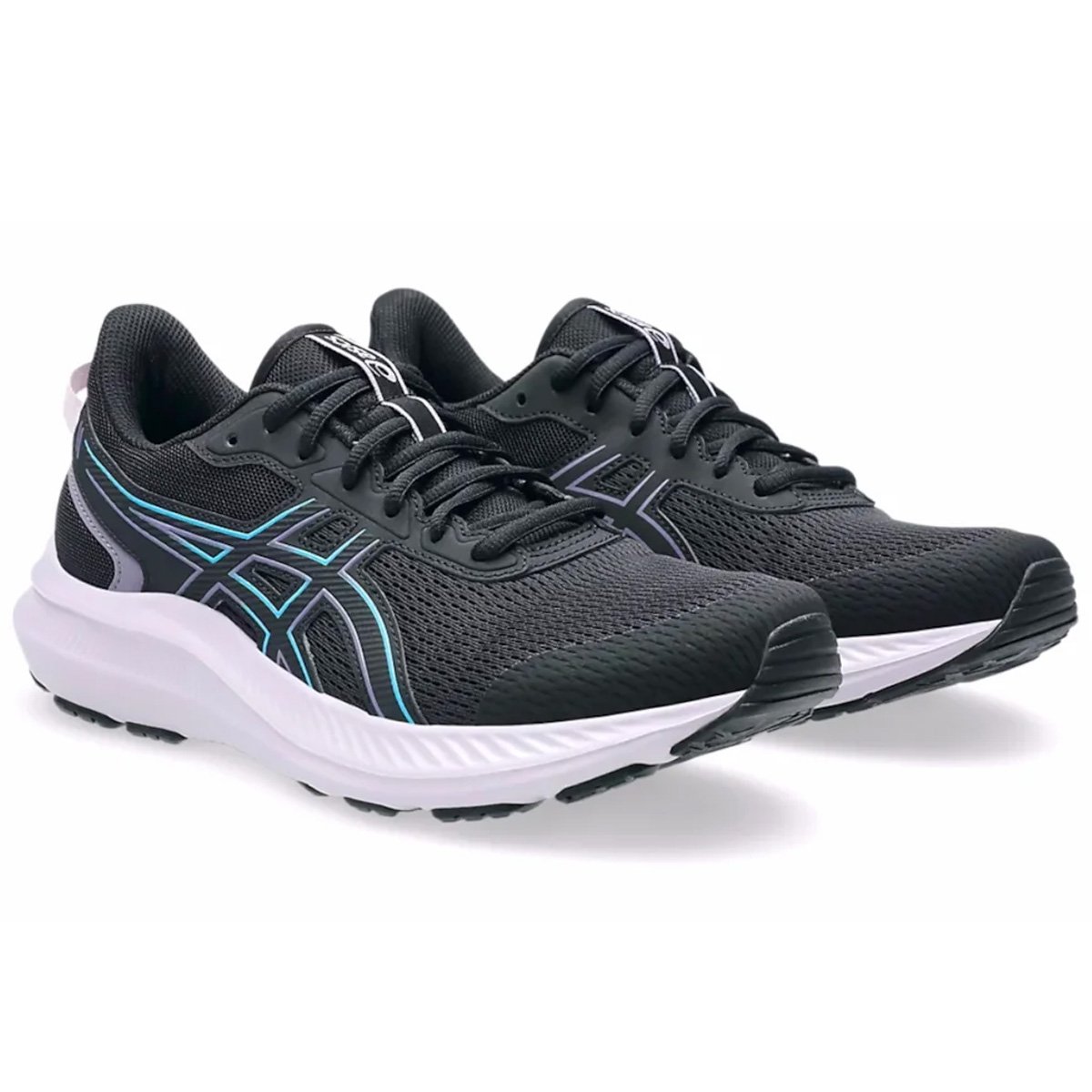 Tenis Asics Jolt 5 Feminino Preto Preto/Verde 3