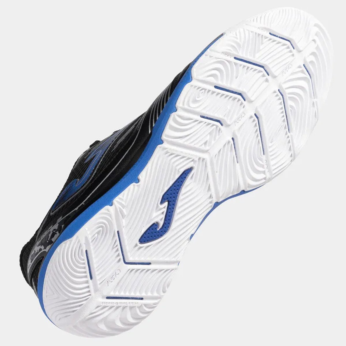 Chuteira Futsal Joma Liga 5 Unissex Preto Preto/Azul 5