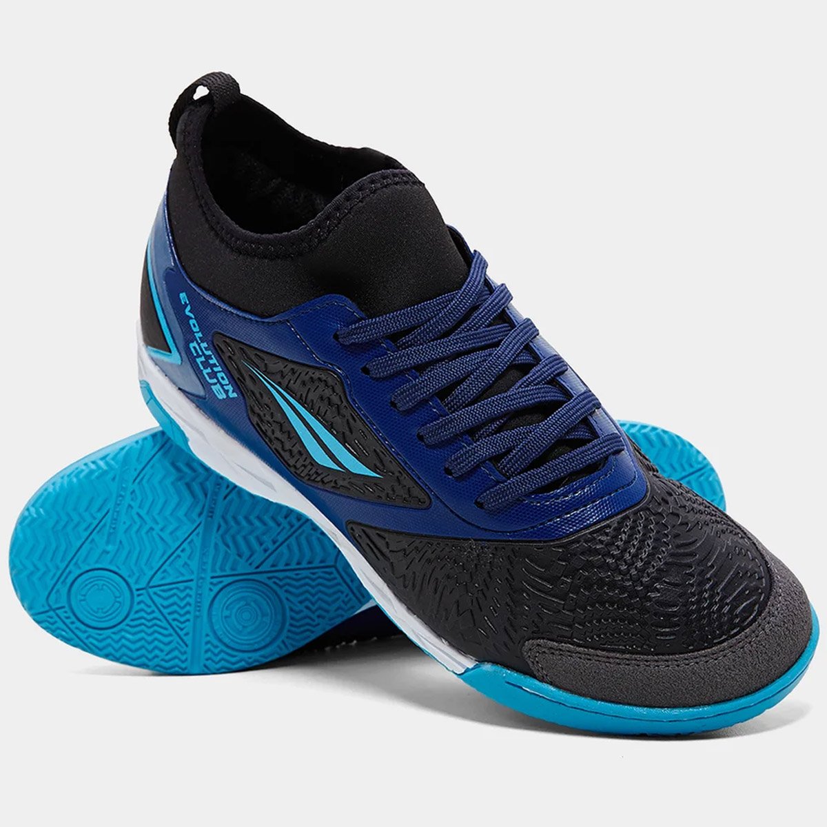 Chuteira Futsal Penalty Evolution Club Lck Y-1 Marinho Marinho 3