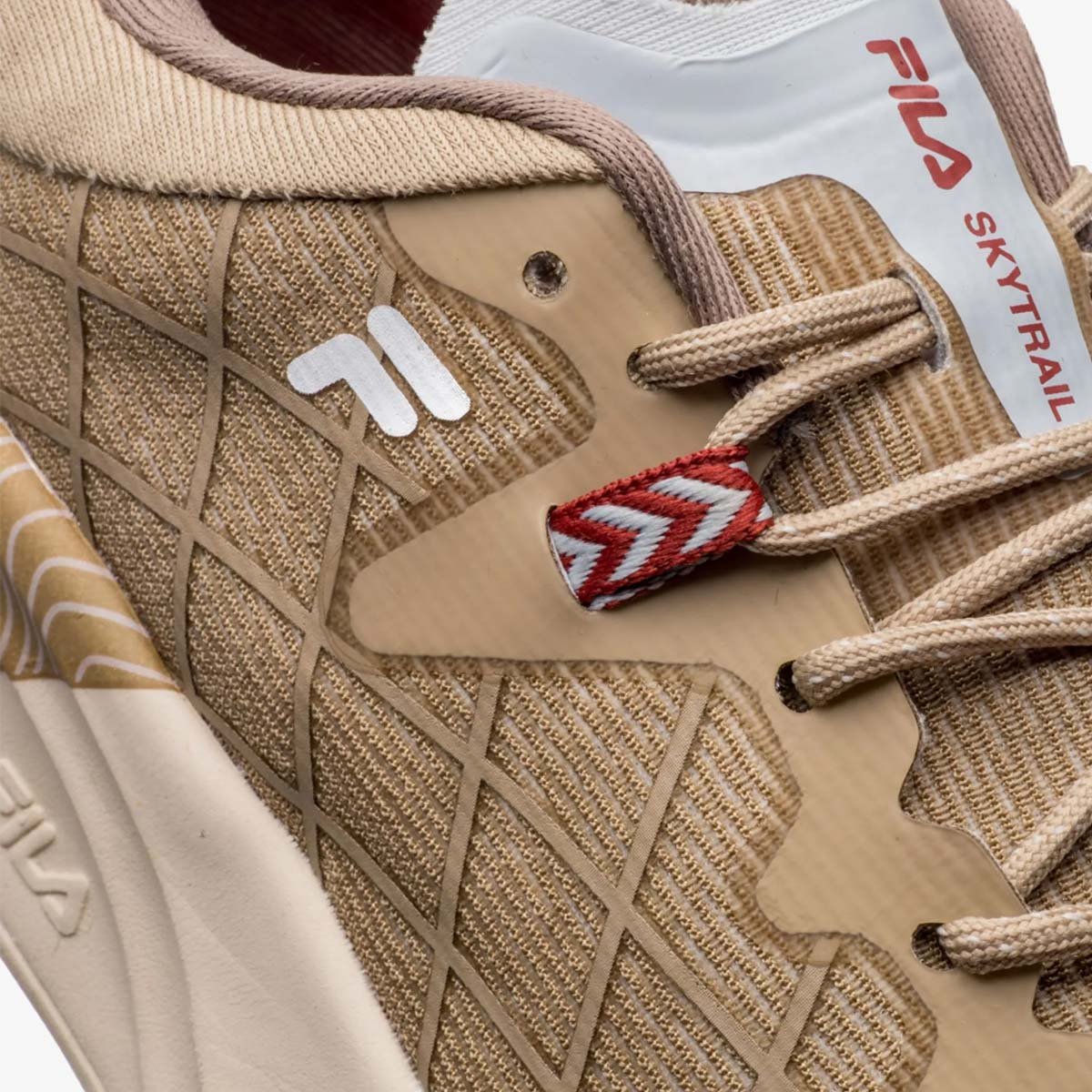 Tenis Fila Racer Skytrail Feminino Bege Bege 8