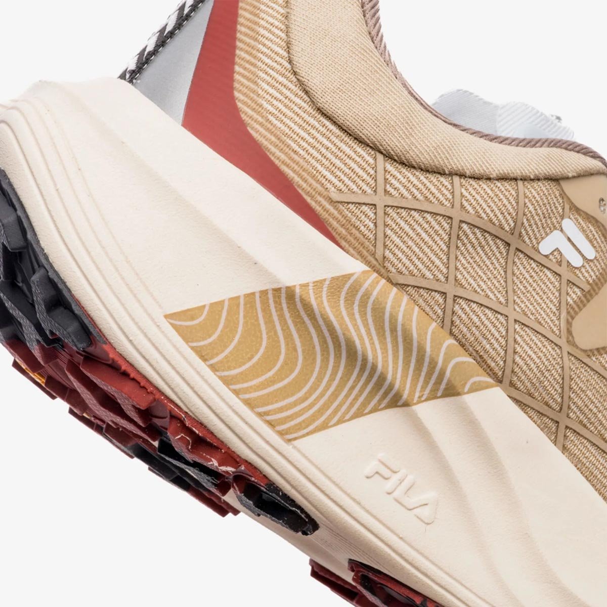 Tenis Fila Racer Skytrail Masculino Bege Bege 7