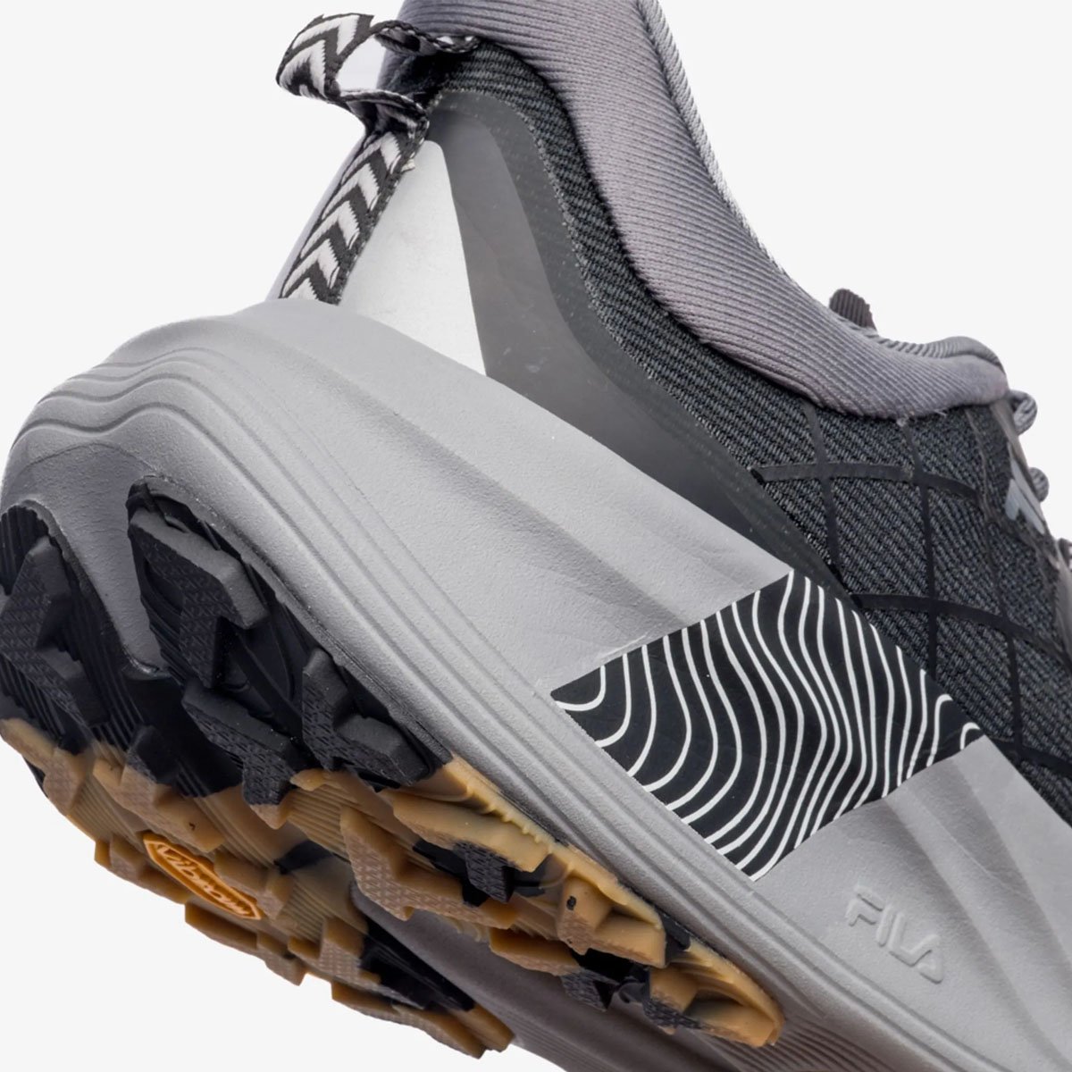 Tenis Fila Racer Skytrail Masculino Preto Preto/Cinza 7