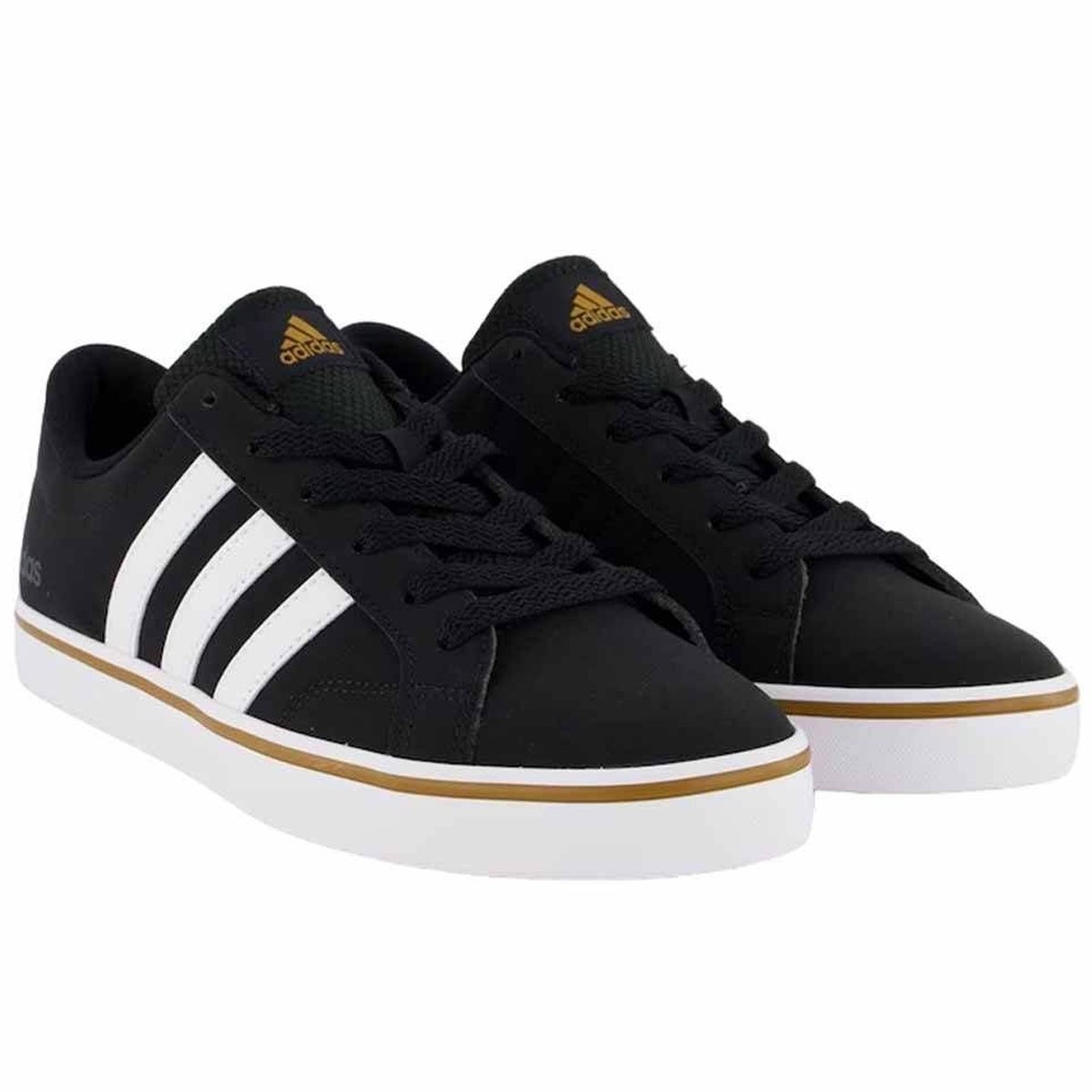 Tenis Adidas VS Pace 2.0 Masculino Preto Preto/Branco 2