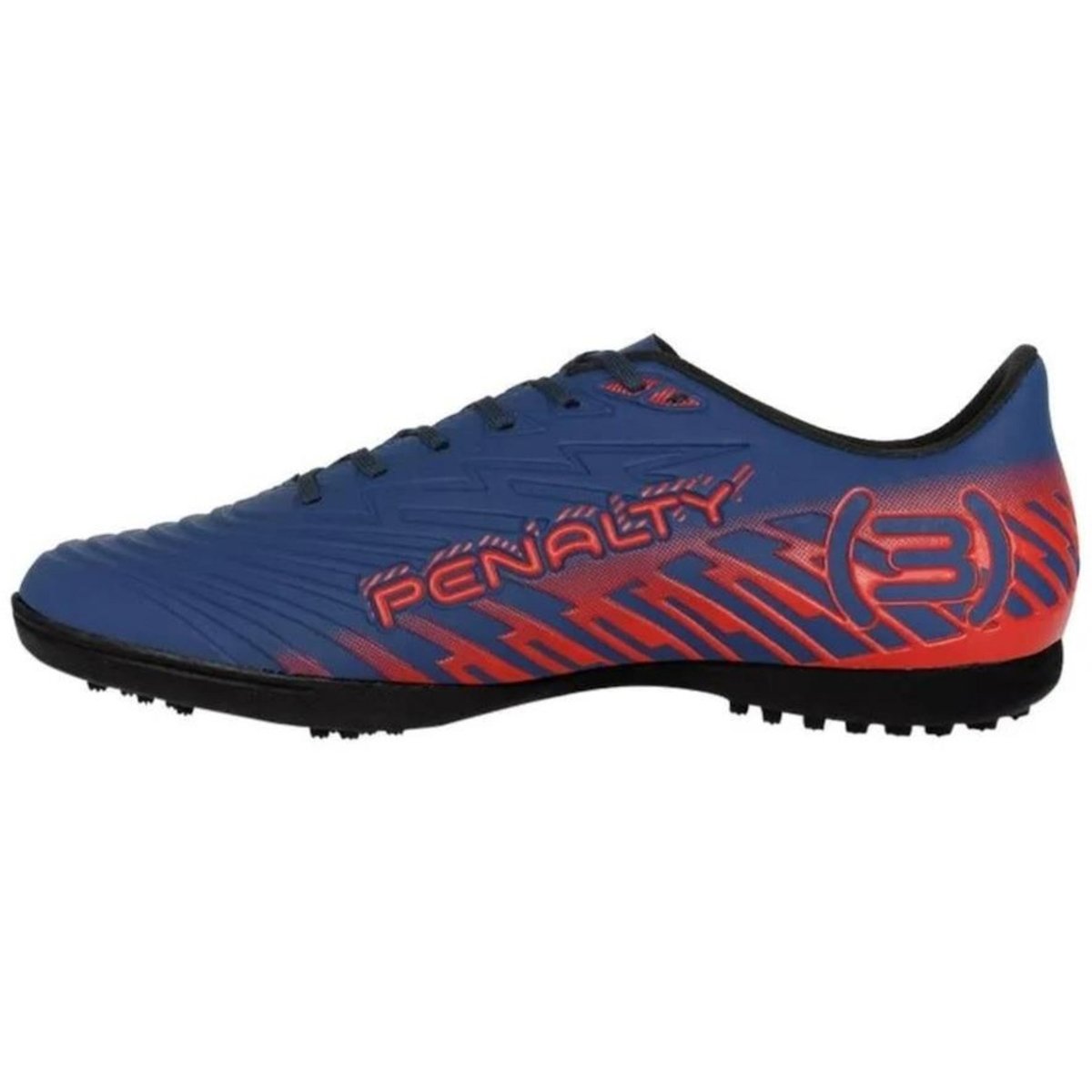 Chuteira Society Penalty Bravo Y-3.0 Unissex Marinho Marinho/Vermelho 2