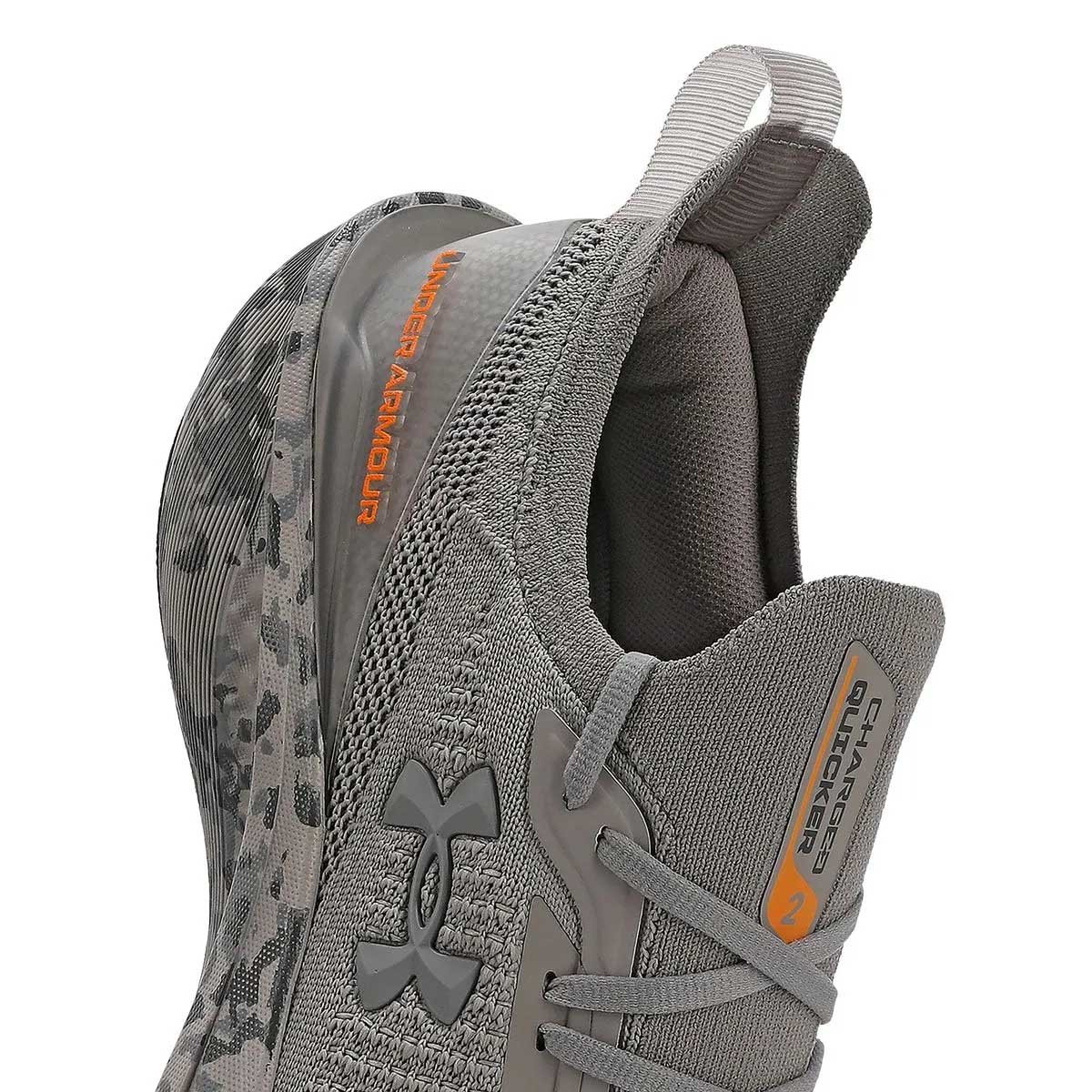 Tenis Under Armour Charged Quicker 2 Masculino Cinza Cinza 7