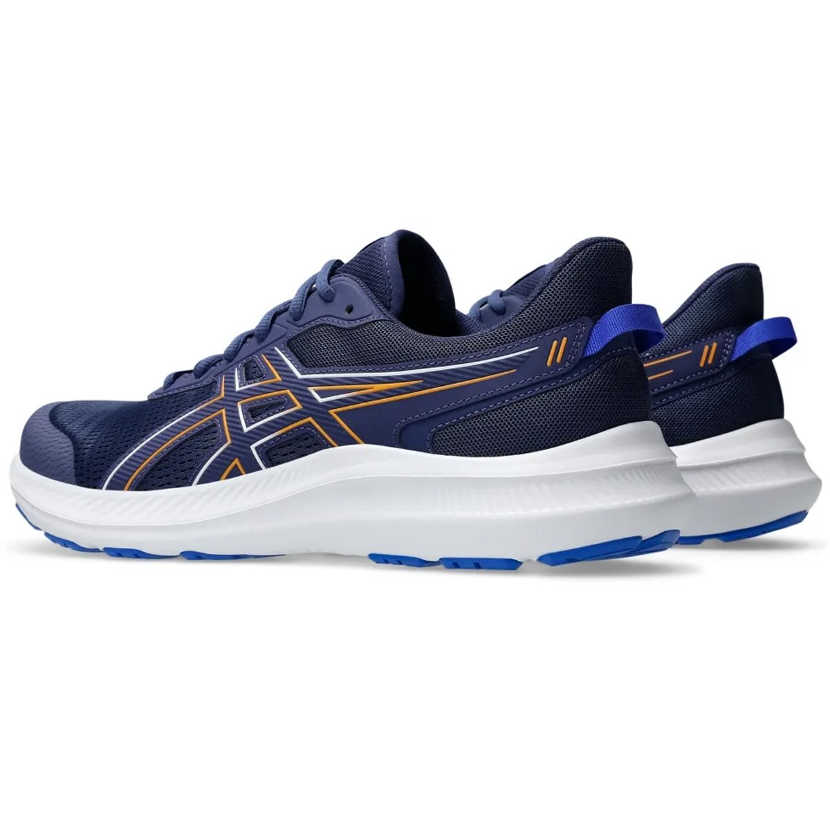 Tenis Asics Jolt 5 Masculino Azul Azul/Laranja 5