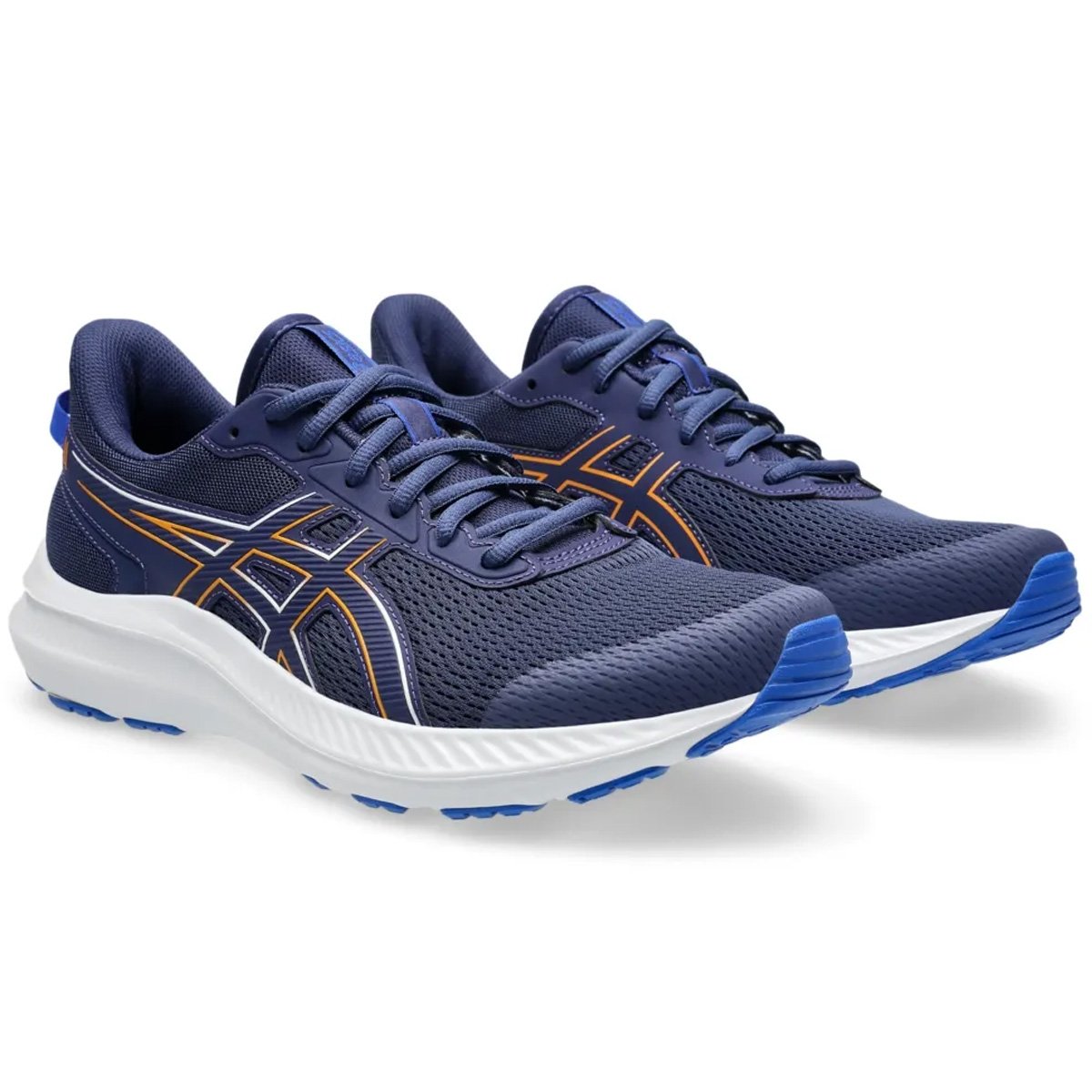 Tenis Asics Jolt 5 Masculino Azul Azul/Laranja 6