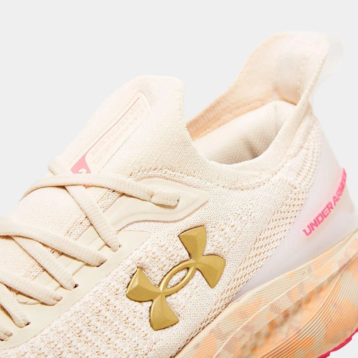 Tenis Under Armour Charged Quicker 2 Feminino  Laranja 6