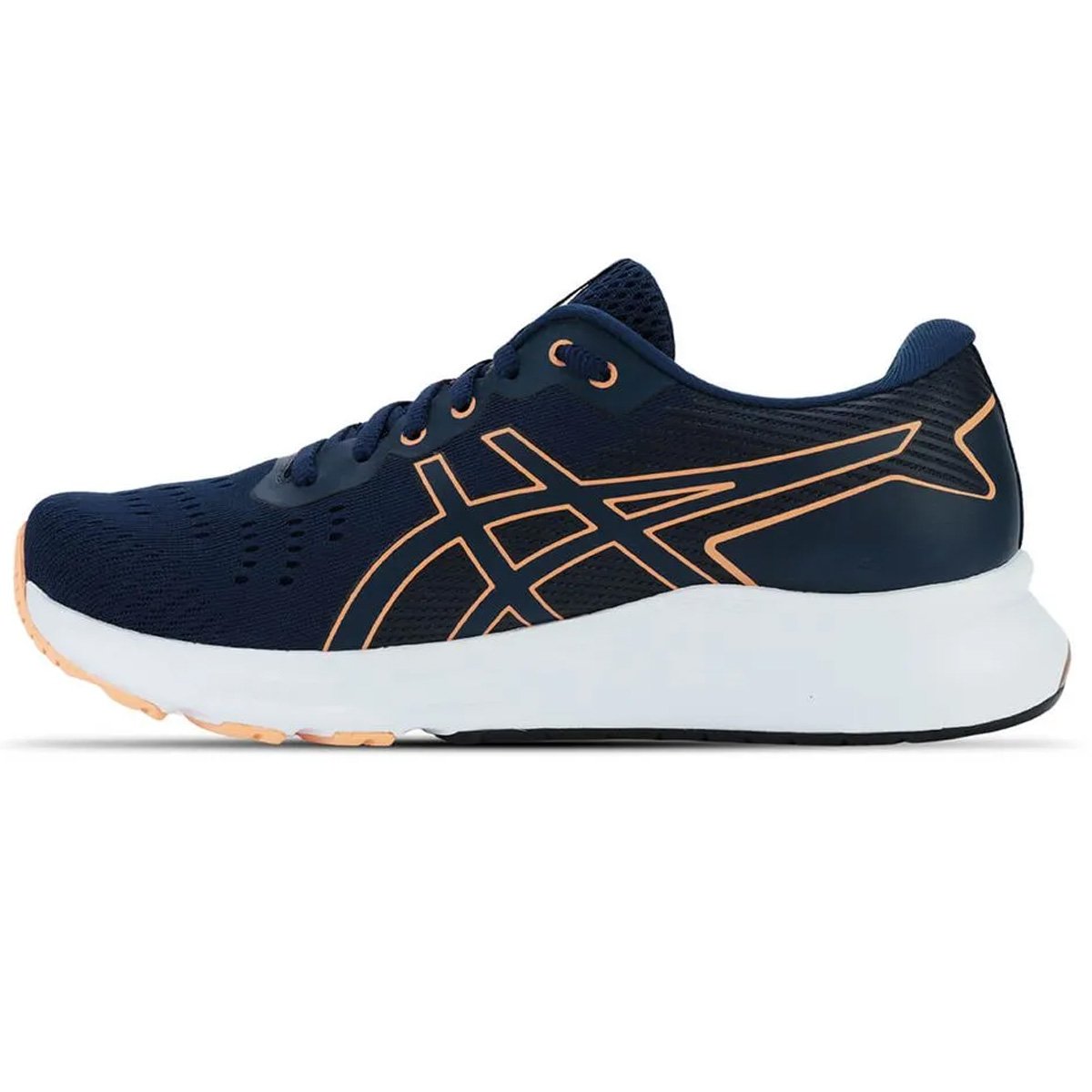 Tenis Asics Gel Shinobi 2 Feminino Marinho Laranja Marinho 2
