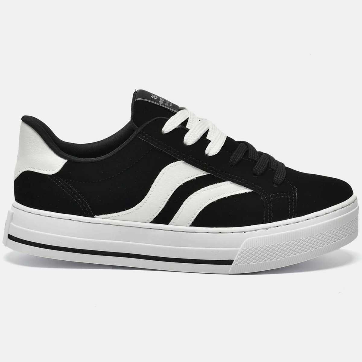 Tenis Via Marte 027-032 Feminino Preto