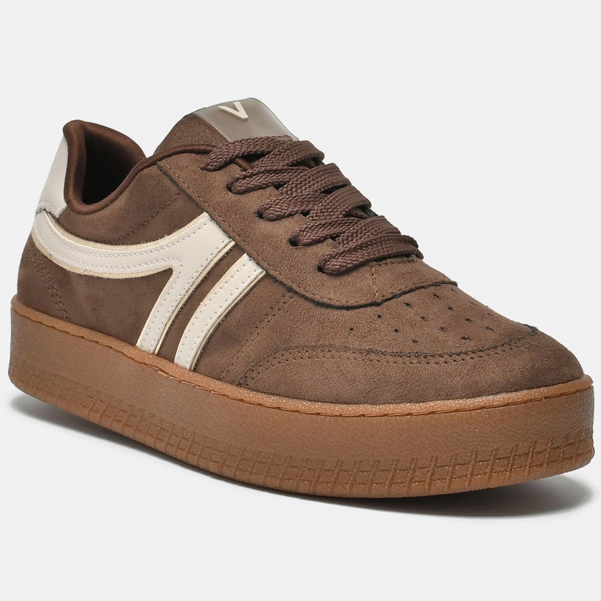 Tenis Via Marte 216-012 Feminino Marrom Marrom 2