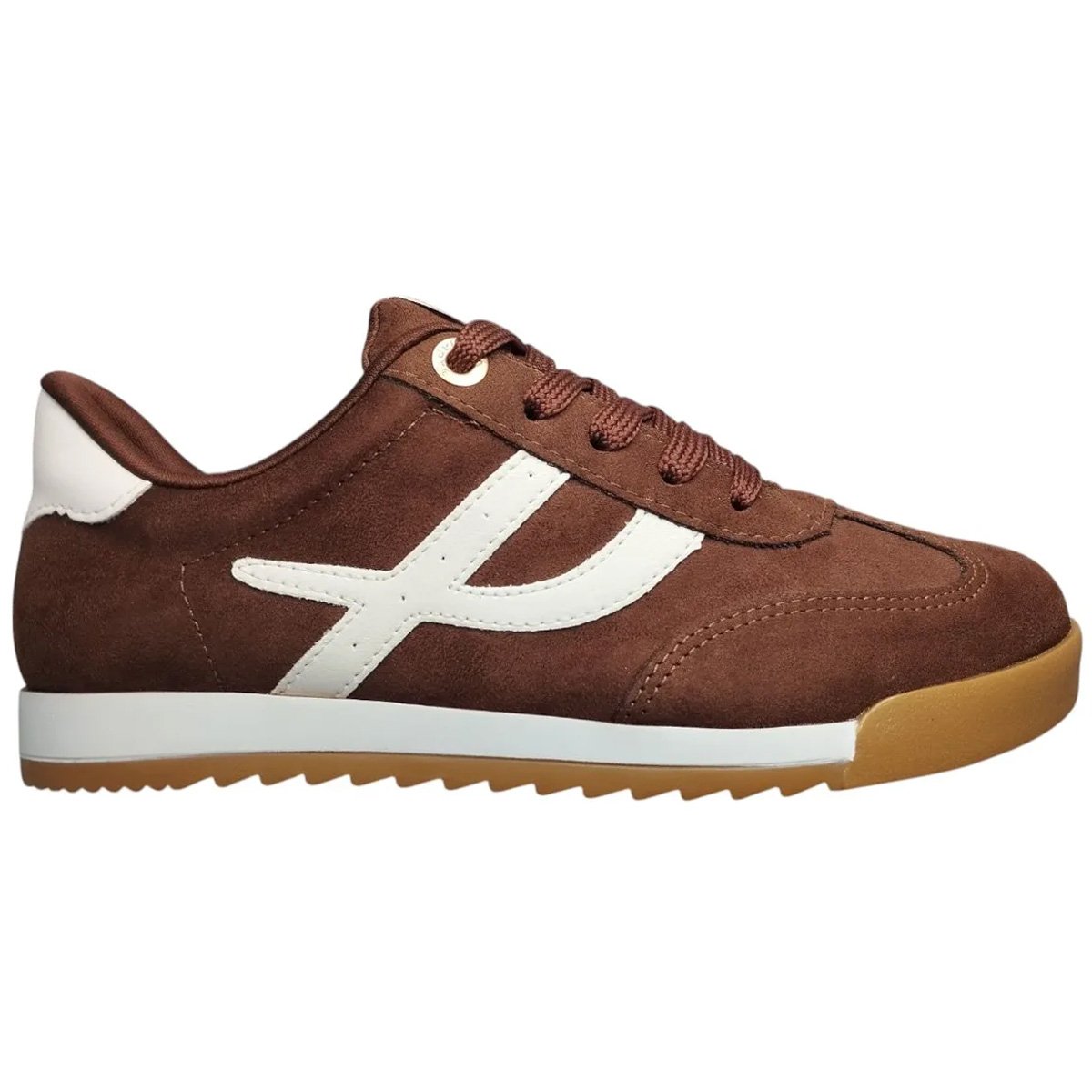 Tenis Via Marte 237-003 Feminino Brown