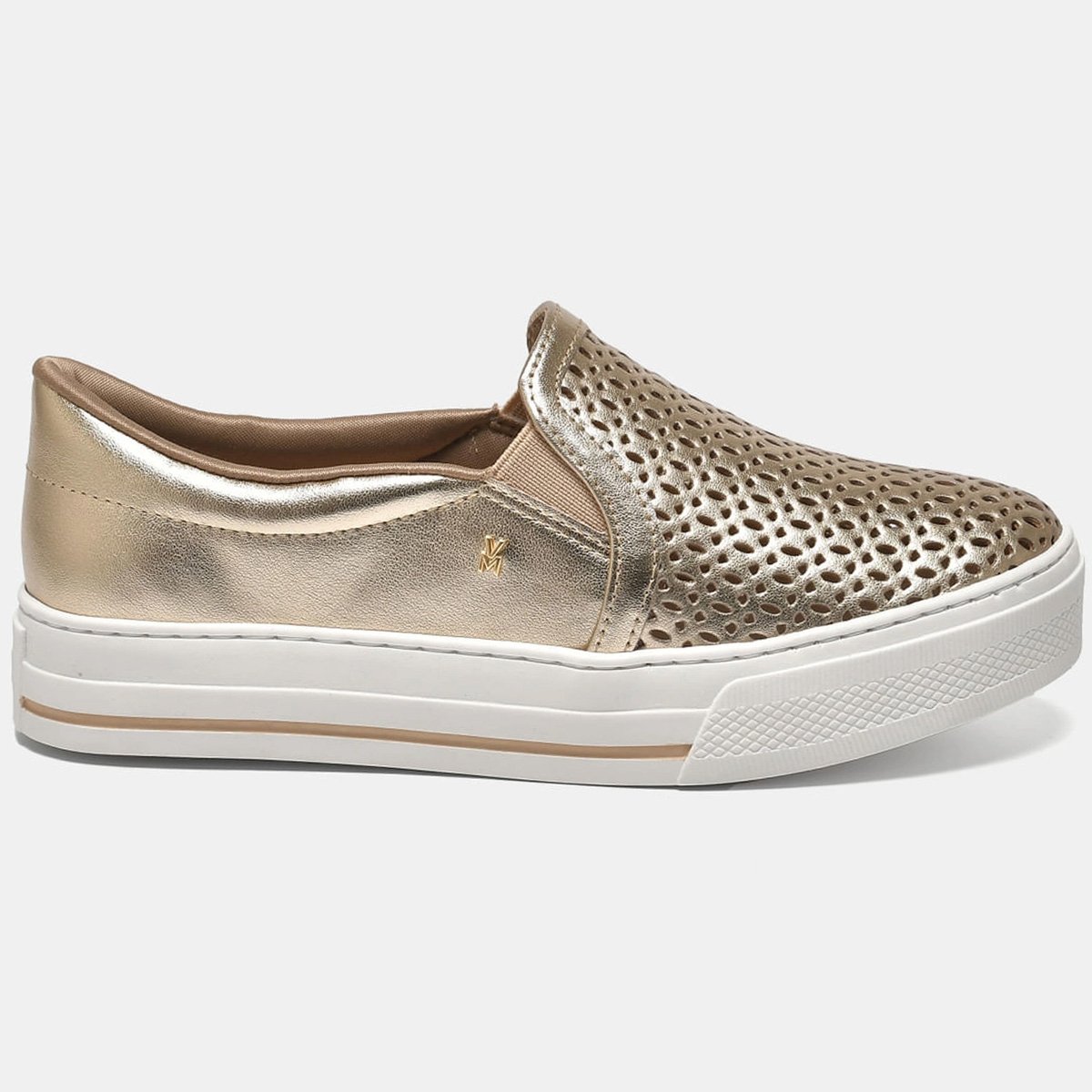 Tenis Via Marte 027-035 Feminino Gold