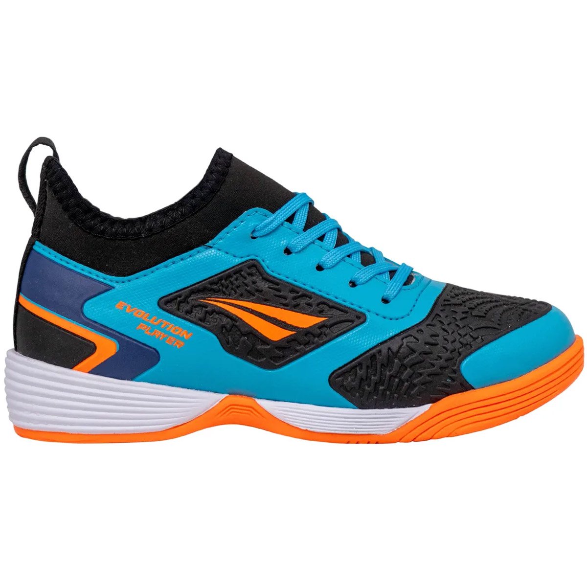 Chuteira Futsal Penalty Evolution Player LCK Y-1 Unissex Turquesa