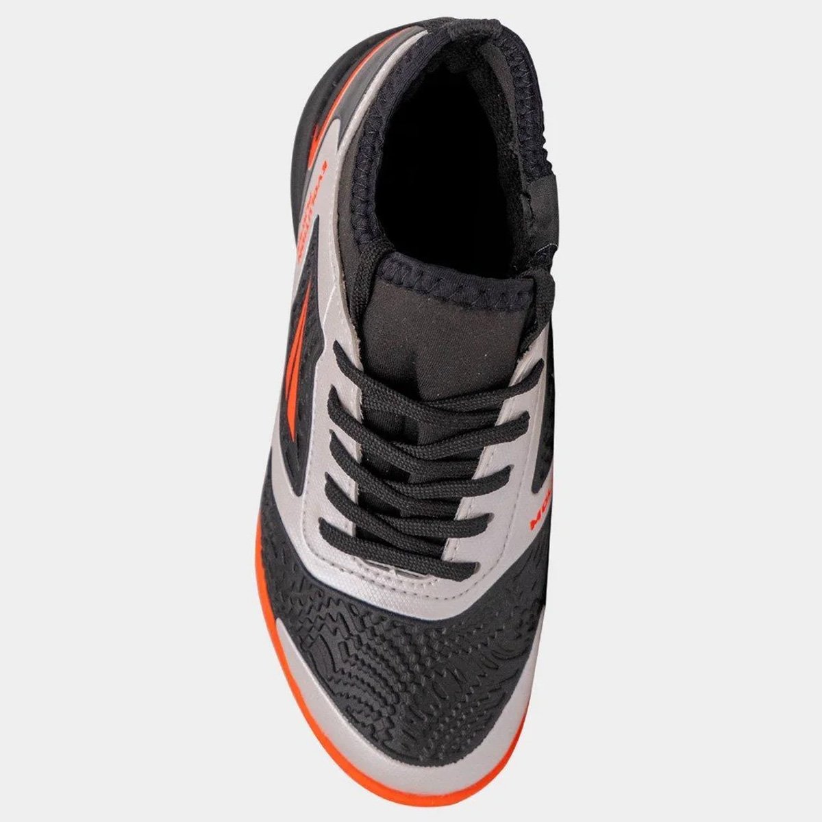 Chuteira Futsal Penalty Evolution Player LCK Y-1 Unissex Branco Branco/Coral/Preto 4