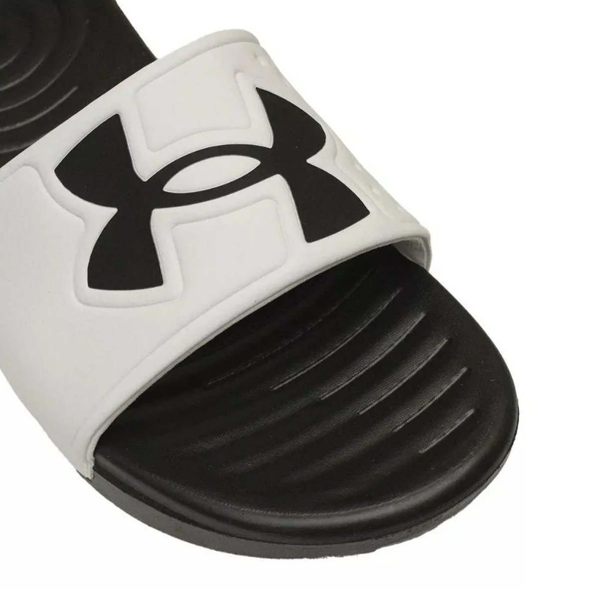 Chinelo Gaspea Under Armour Ansa Light Masculino Branco Branco 4