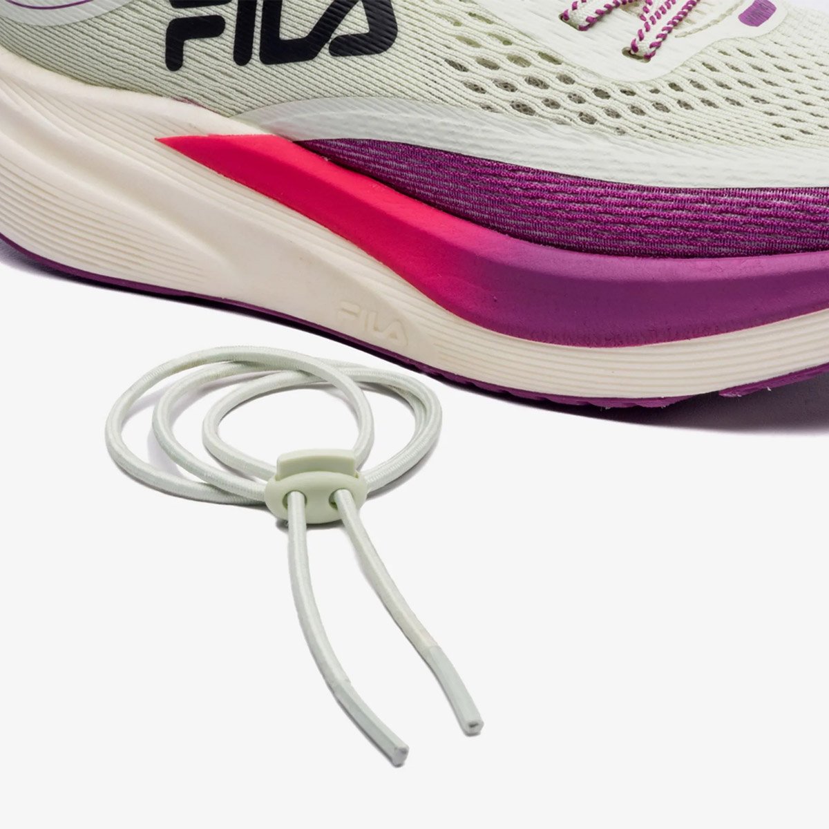 Tenis Fila Racer T2 Xtreme Feminino Verde Branco/Roxo/Rosa 10