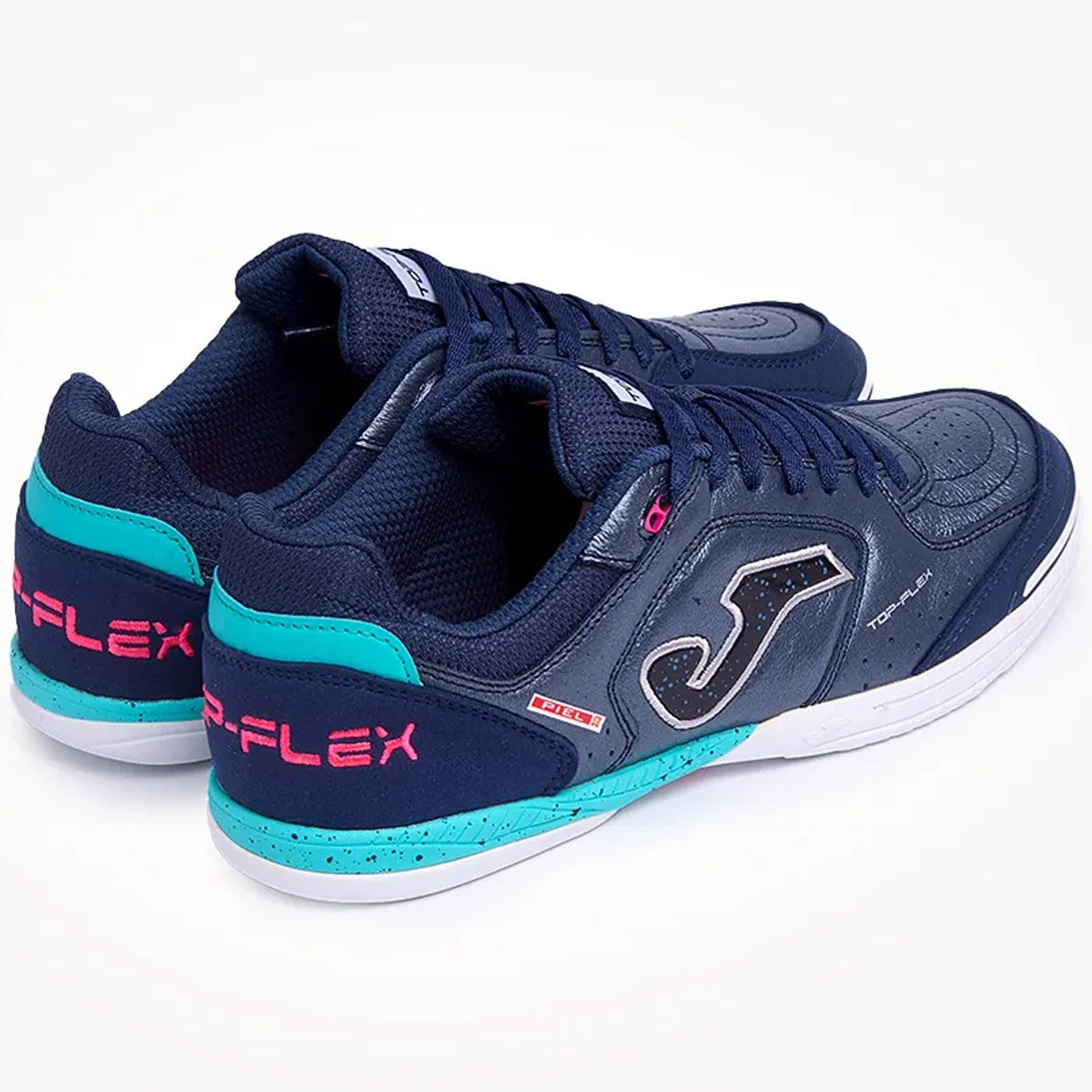 Chuteira Futsal Joma Top Flex Unissex Marinho Marinho/Azul 4