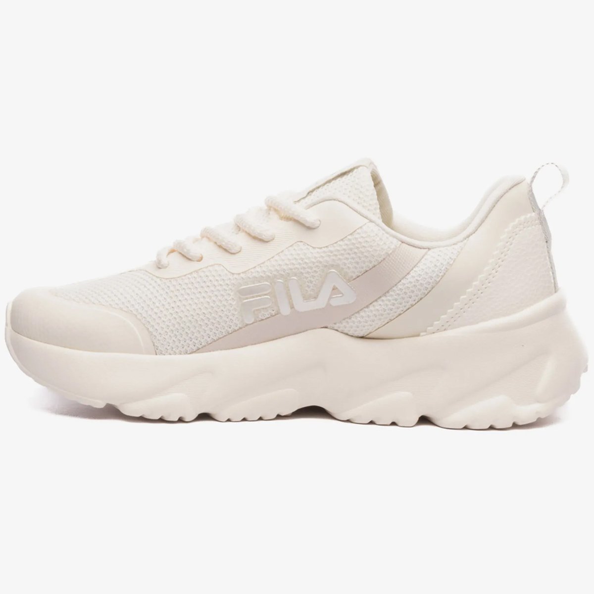 Tenis Fila Emotion Feminino Bege Bege 2