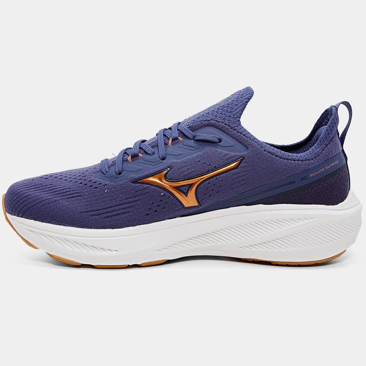 Tenis Mizuno Sunrise Feminino Stone Azul/Bronze 2