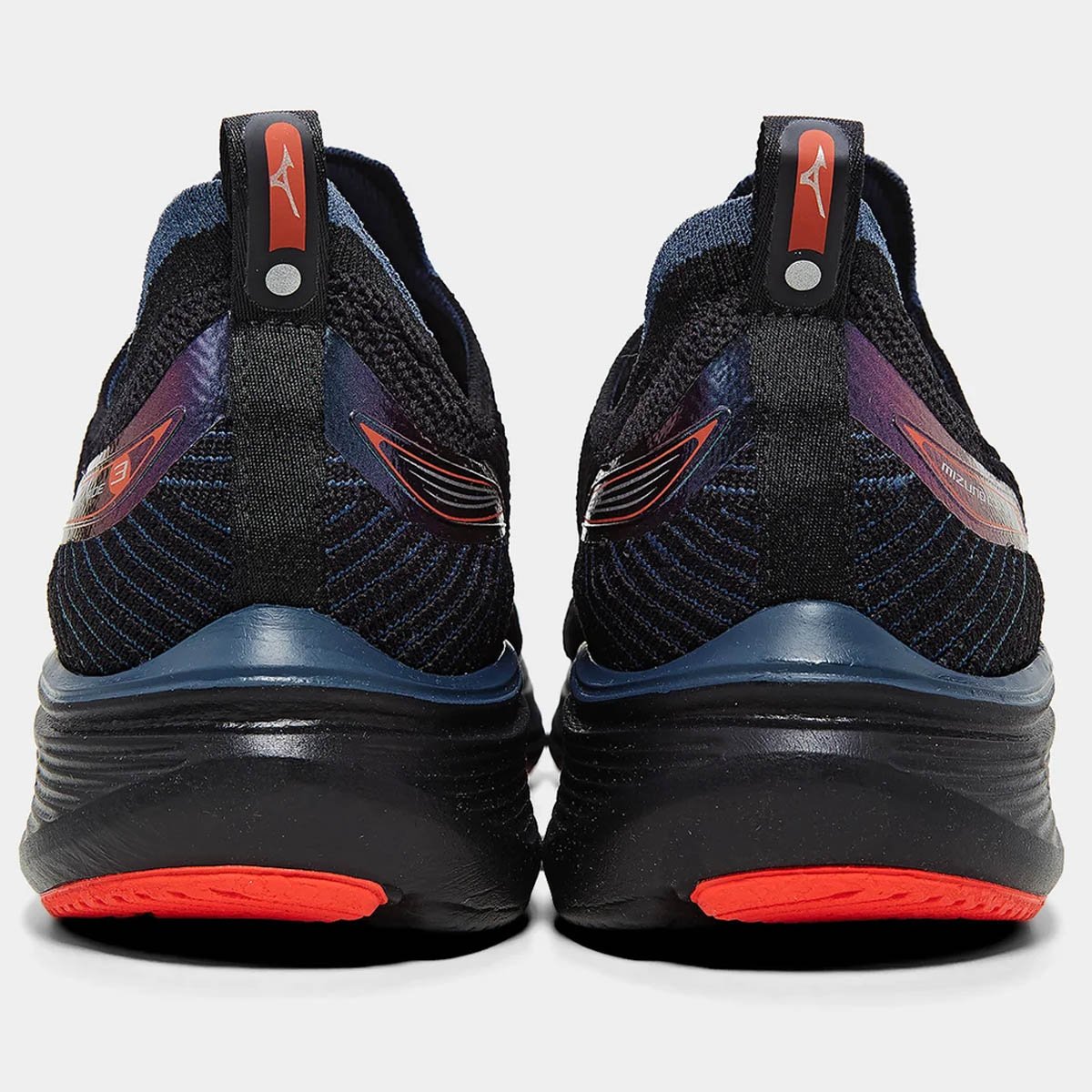 Tenis Mizuno Cool Ride 3 Masculino Preto Preto 4