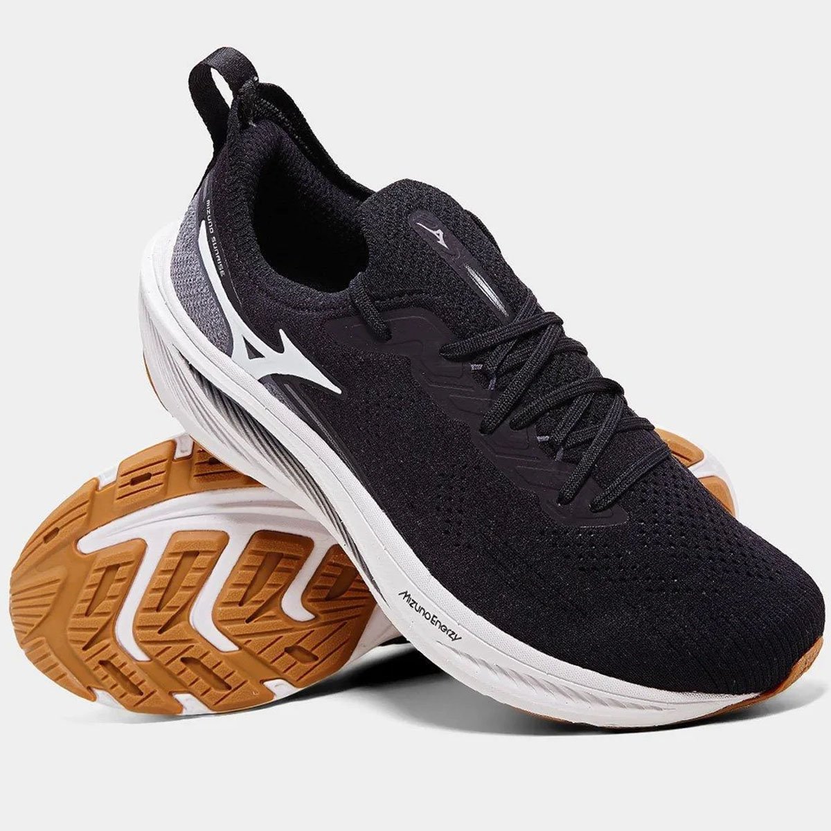 Tenis Mizuno Sunrise Masculino Preto Preto 4