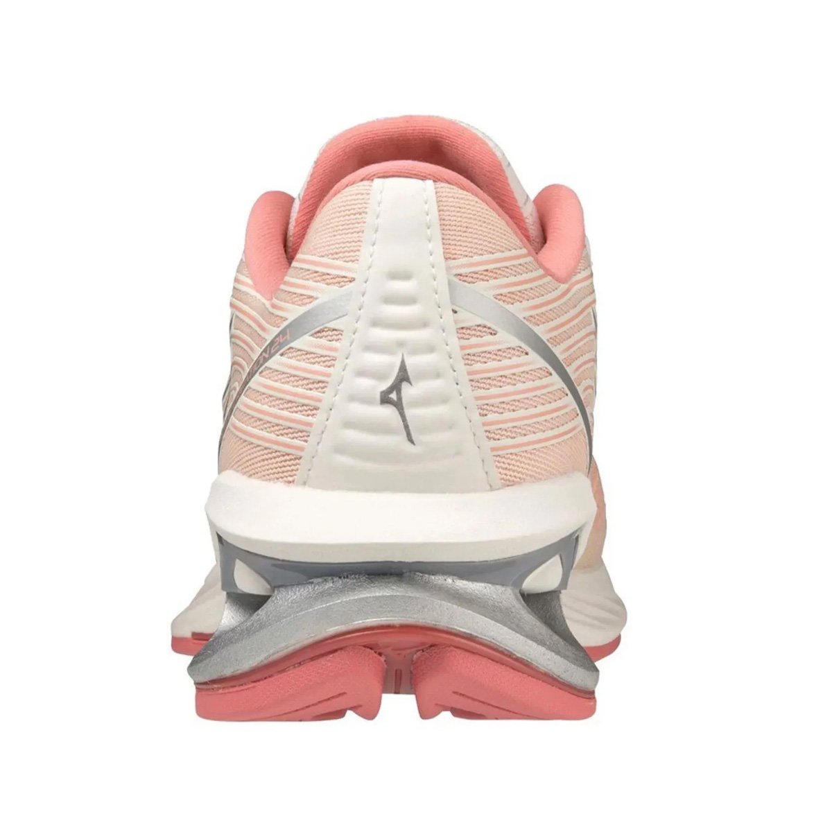 Tenis Mizuno Wave Creation 24 Feminino Bege Bege/Rosa 3