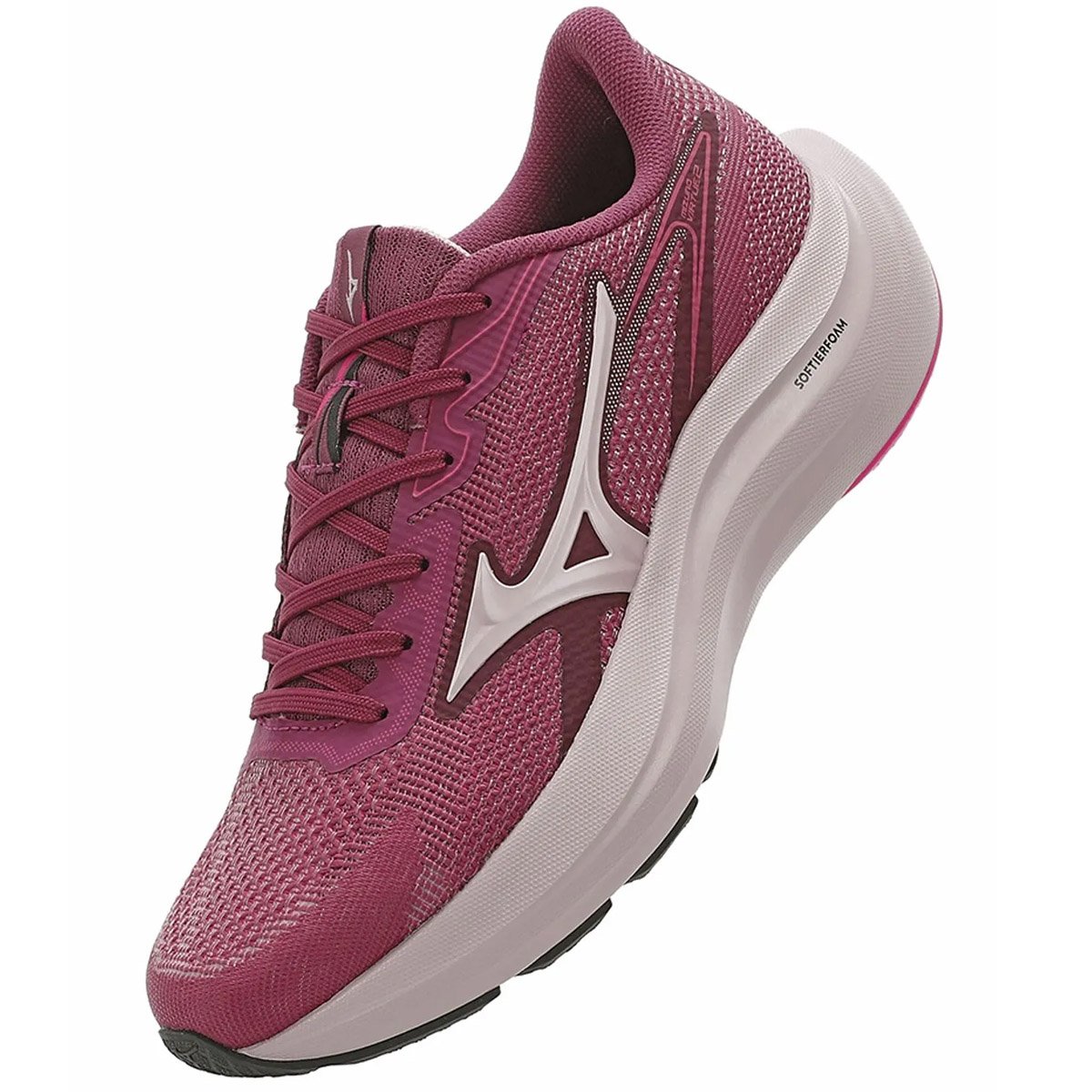 Tenis Mizuno Virtue 2 Feminino Bordo Bordô 7