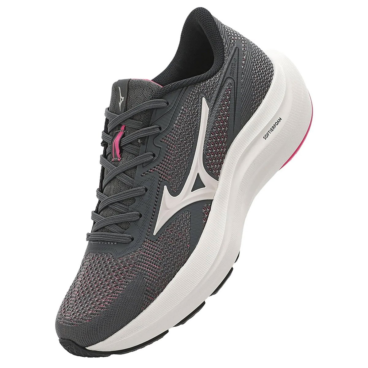 Tenis Mizuno Virtue 2 Feminino Chumbo Chumbo 7