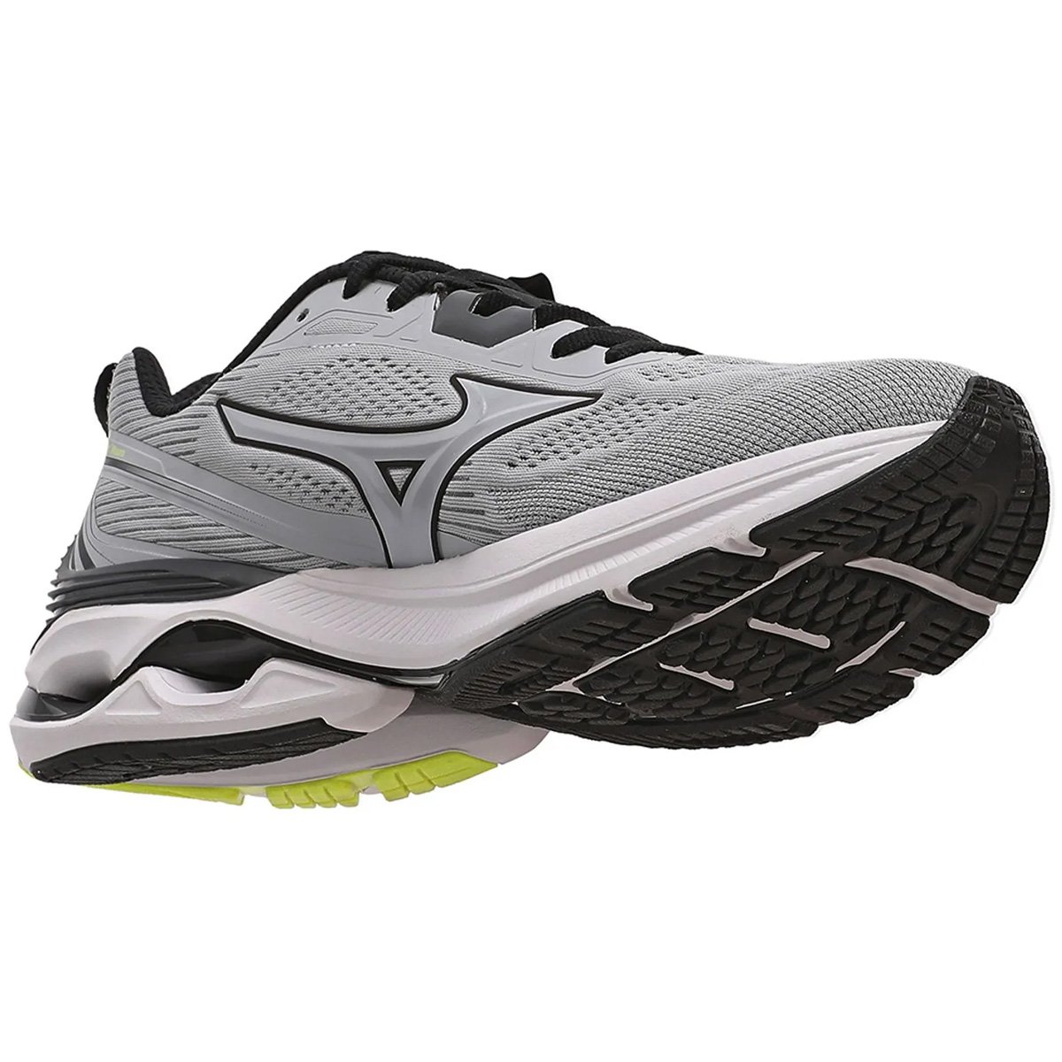 Tenis Mizuno Wave Dynasty 7 Masculino Cinza Cinza 6