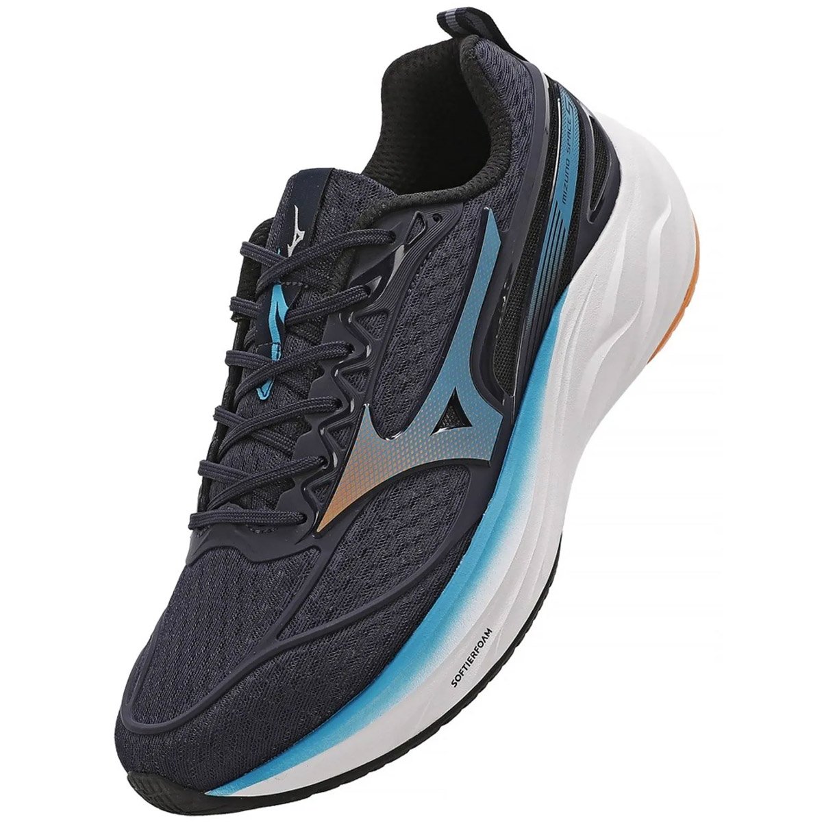 Tenis Mizuno Space 5 Masculino Marinho Marinho 7