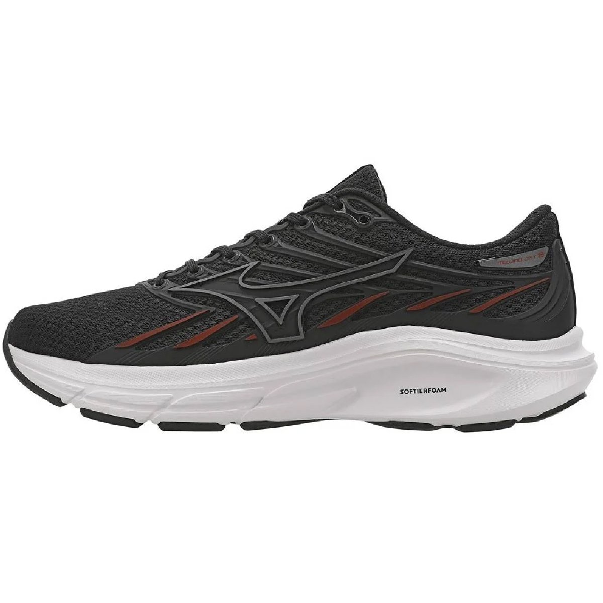 Tenis Mizuno Jet 8 Masculino Preto Preto 2
