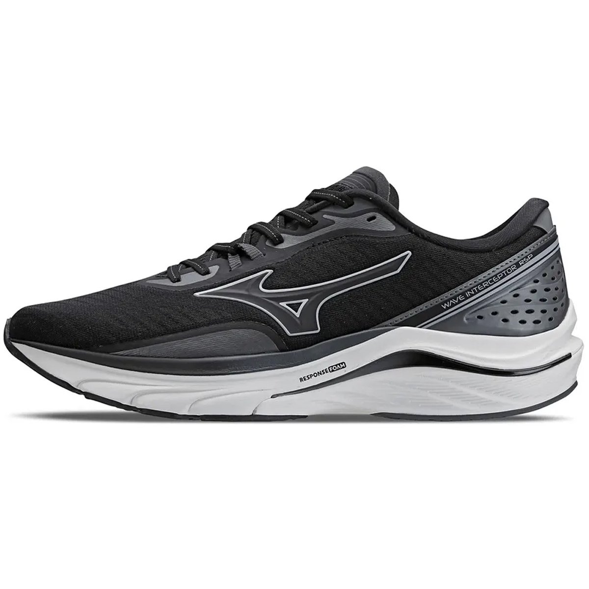 Tenis Mizuno Interceptor RSP Masculino Preto Preto 2